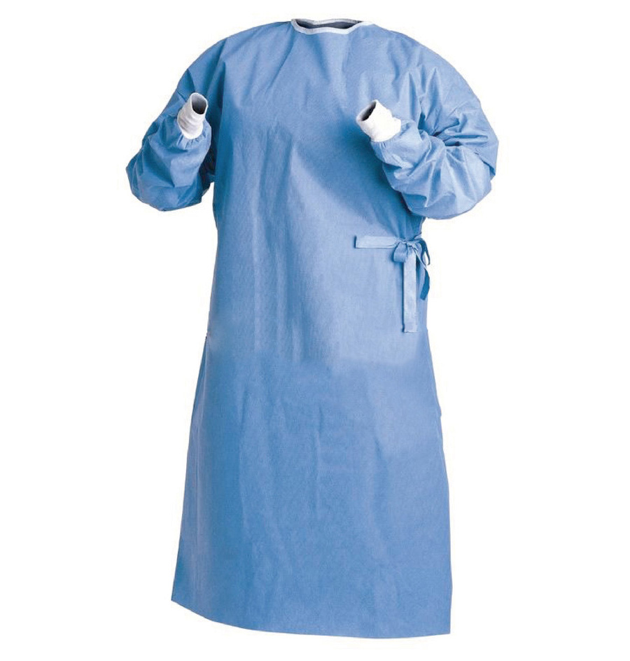 HS Surgical Gown Sterile Blue Extra Large 25pk