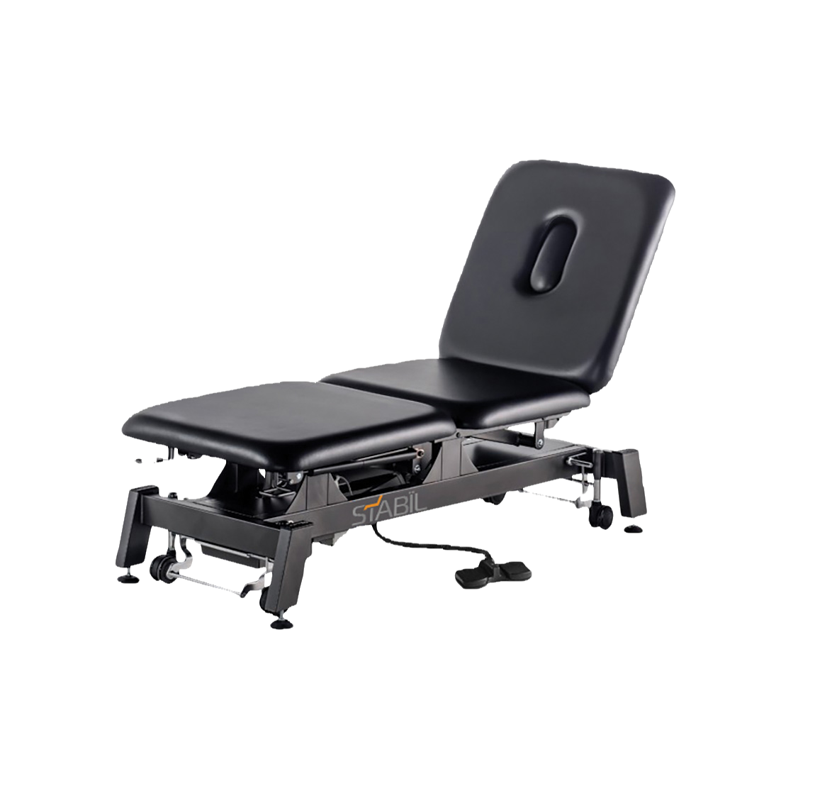 Stabil Pro 3-Section Treatment Table Black 360 Degree Operation FUR844 ...