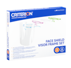 Criterion Face Shield Visor Frame Pink + 6 Visors