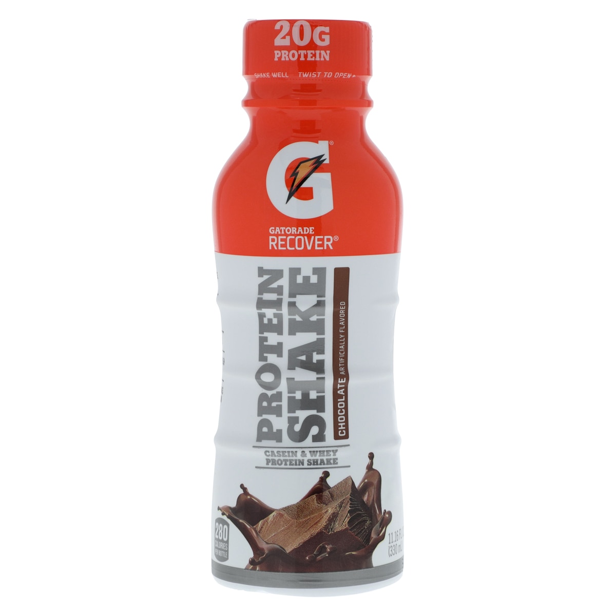 Gatorade Bottle Shake Protein Chocolate 11oz Bottle 12/Ca