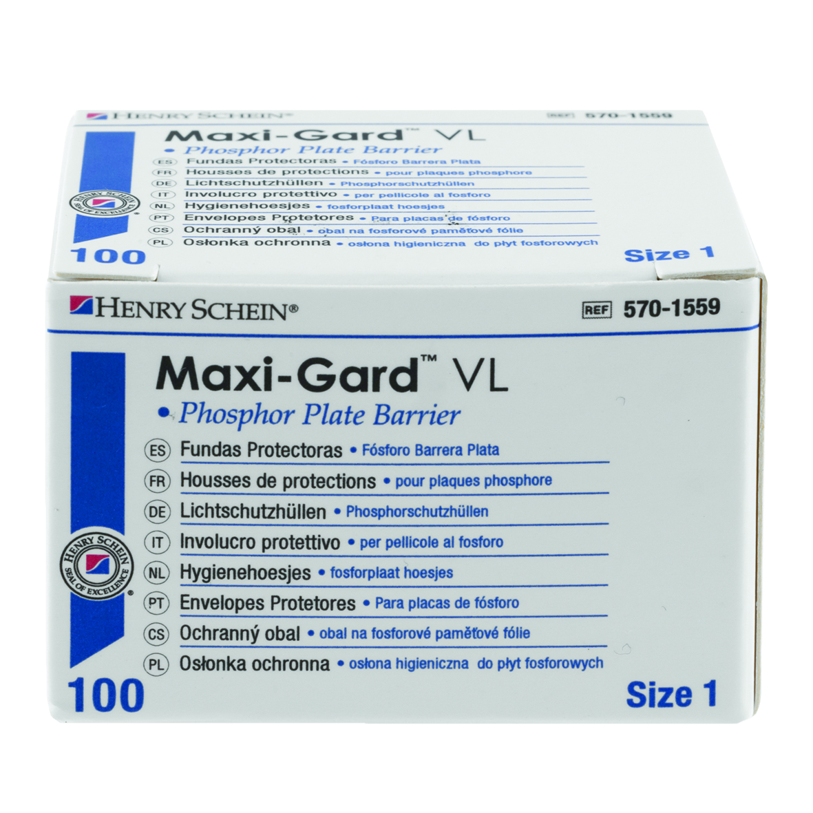 HS Maxi-Gard VL Barrier Envelope Size 1 100pk