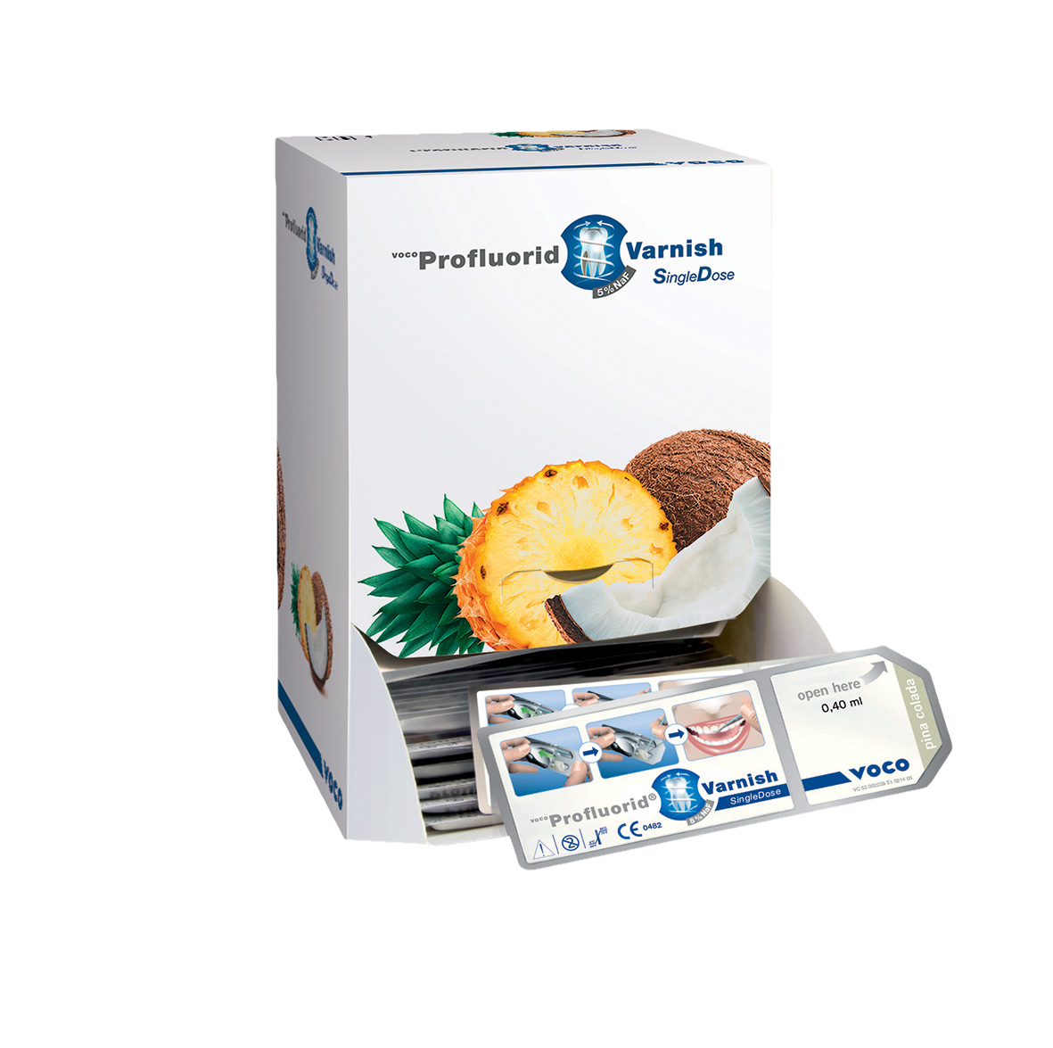 Profluorid Varnish Sgl Dse Pina Colada 04ml 200pk