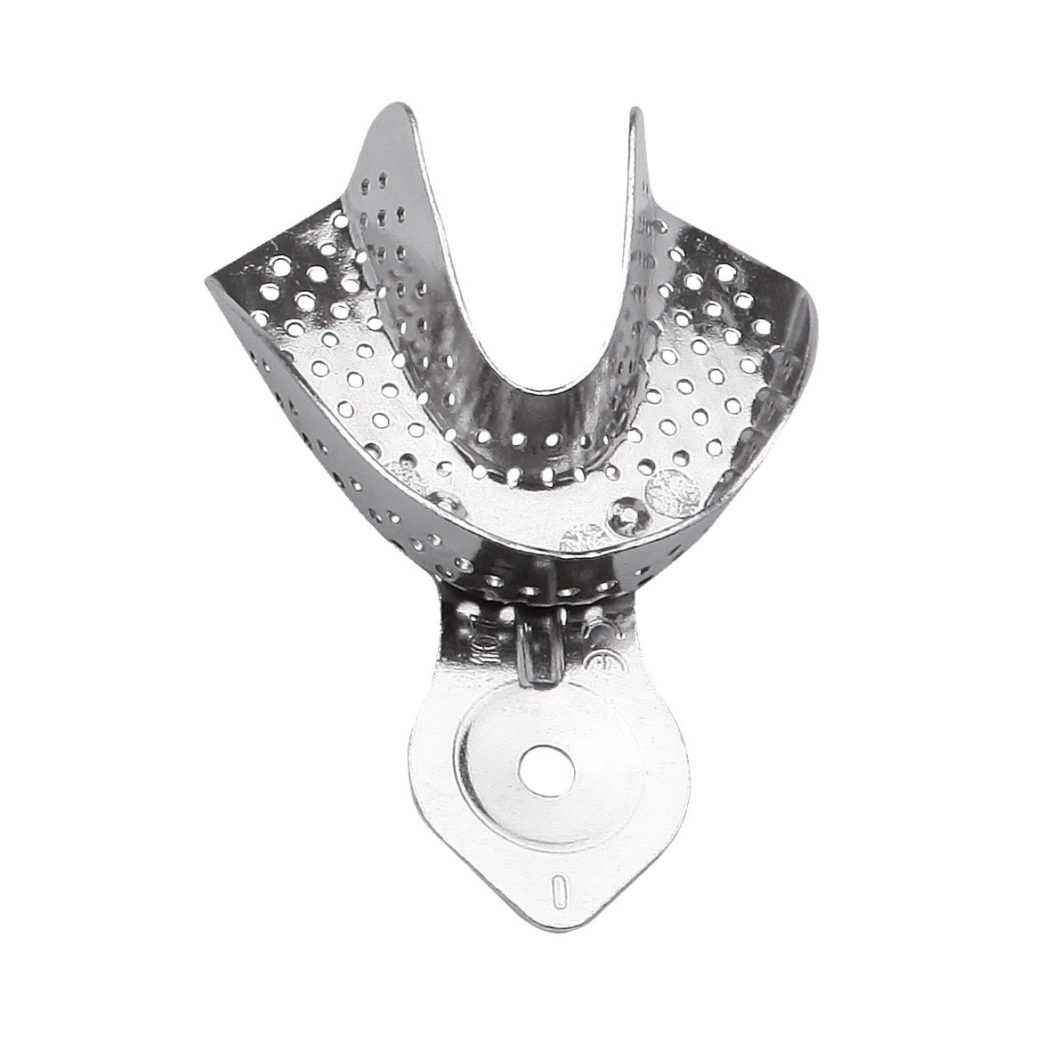 HS Aluminium Impression Tray Perforated Lower No0