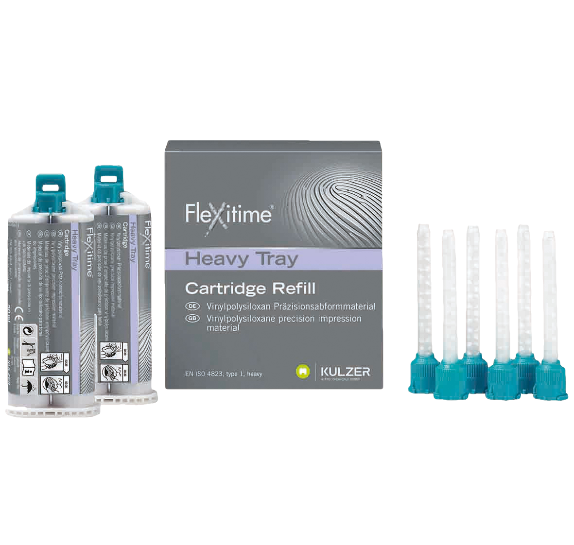 Flexitime Heavy Tray Automix Cartridge 50ml 2pk