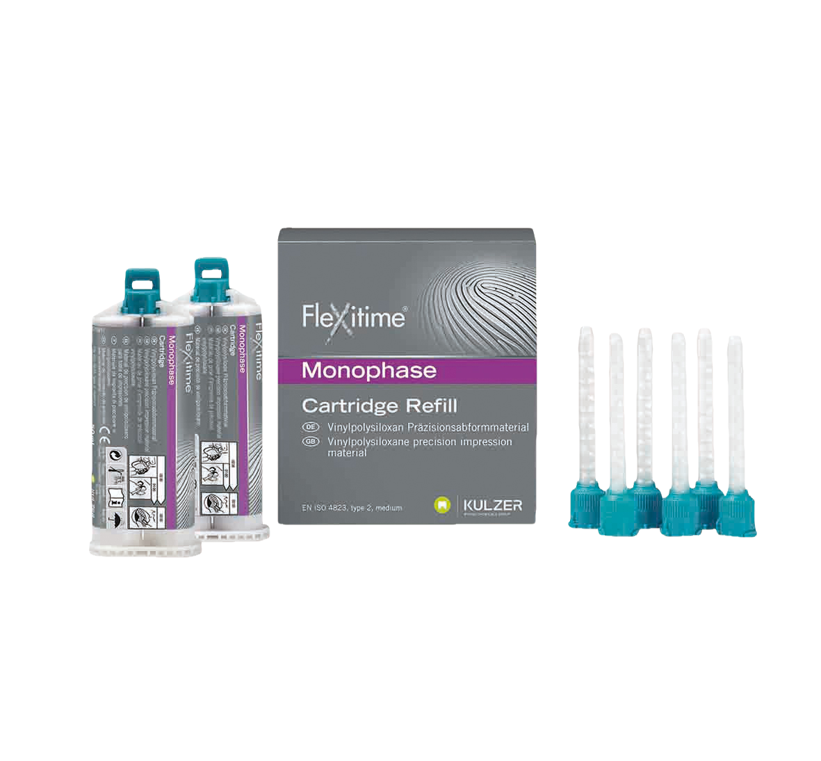 Flexitime Monophase Automix Cartridge 50ml 2pk