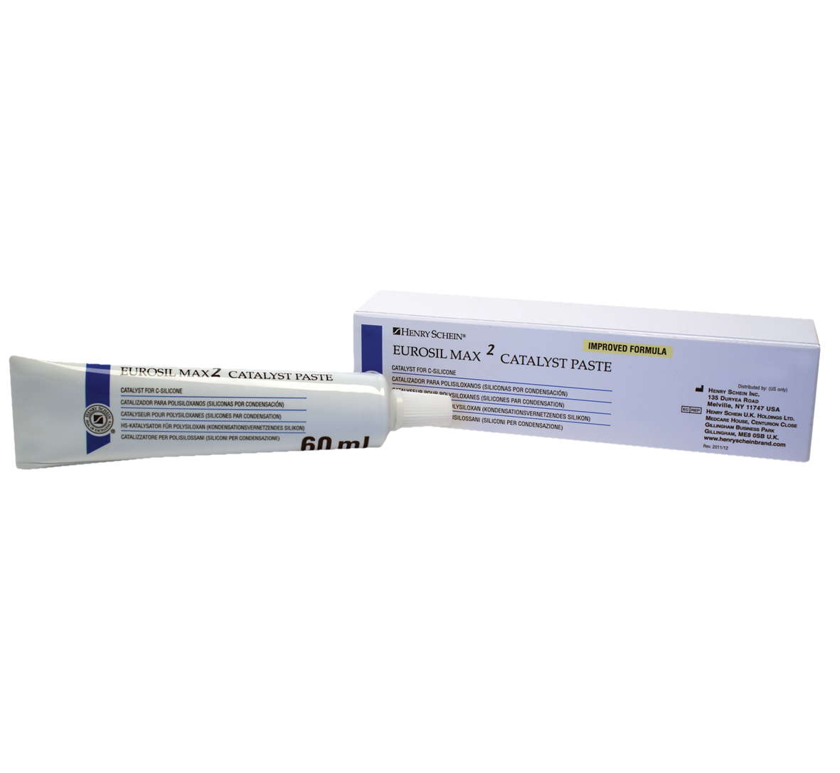HS Eurosil Max Lab 2 Catalyst Paste 60ml - **dental laboratory use only**