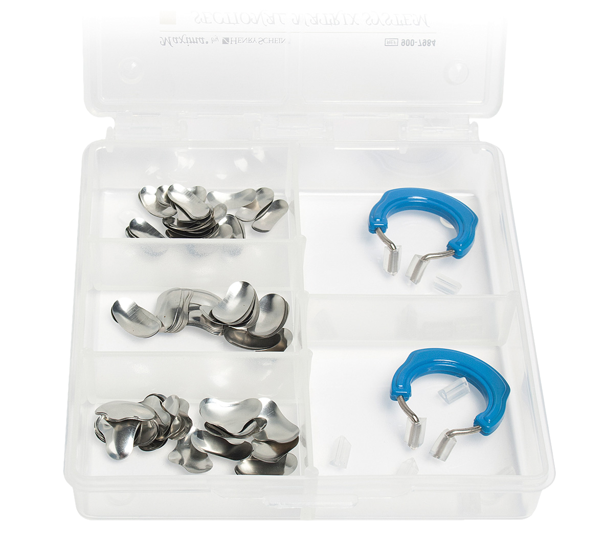 HS Maxima Sectional Matrix Kit 150pk With Rings  Tips