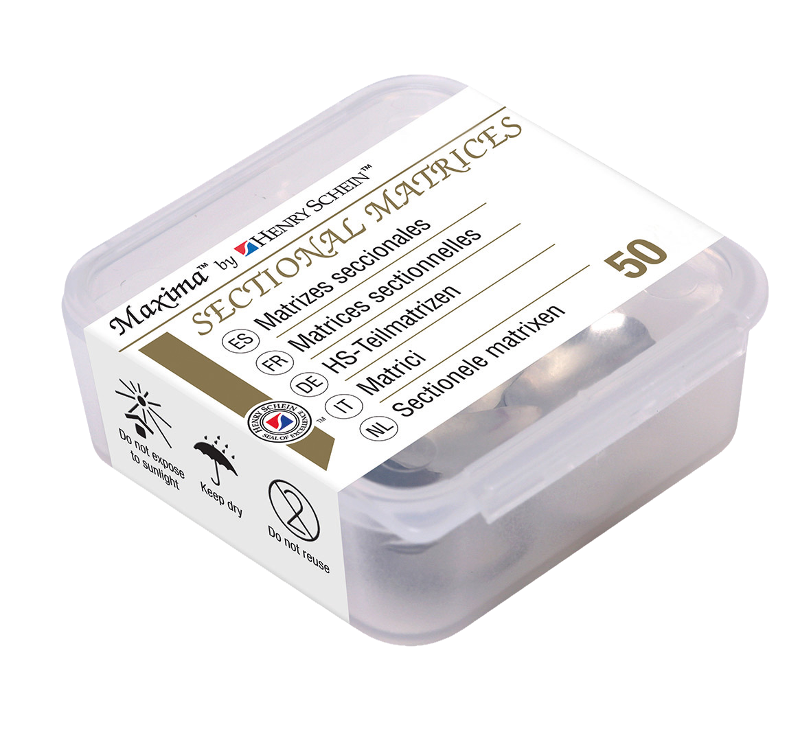 HS Maxima Sectional Matrix Small 50pk