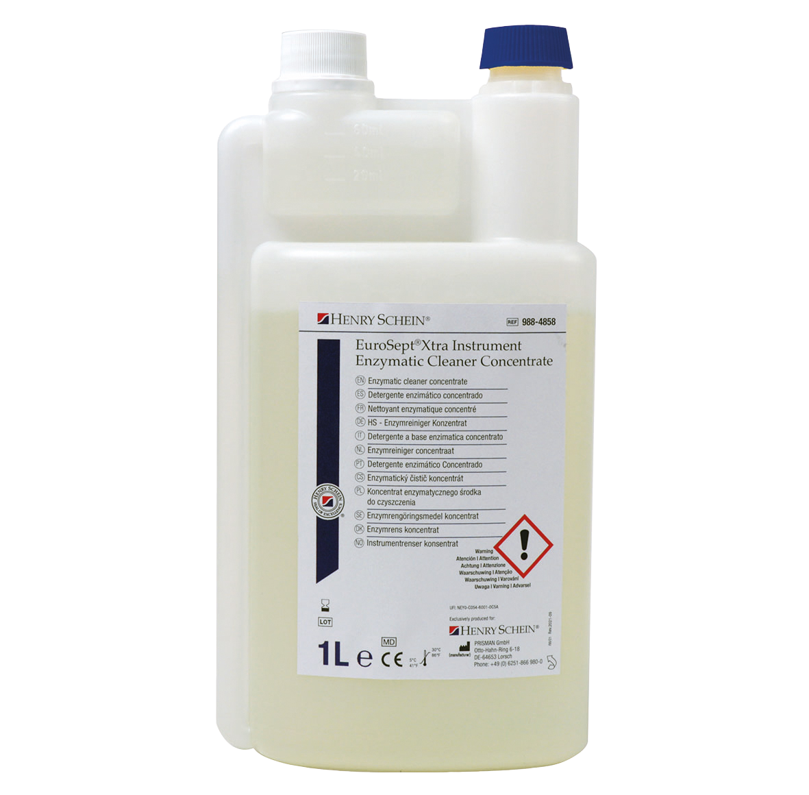 HS EuroSept Xtra Instru Cleaner Enzymatic Conc 1L