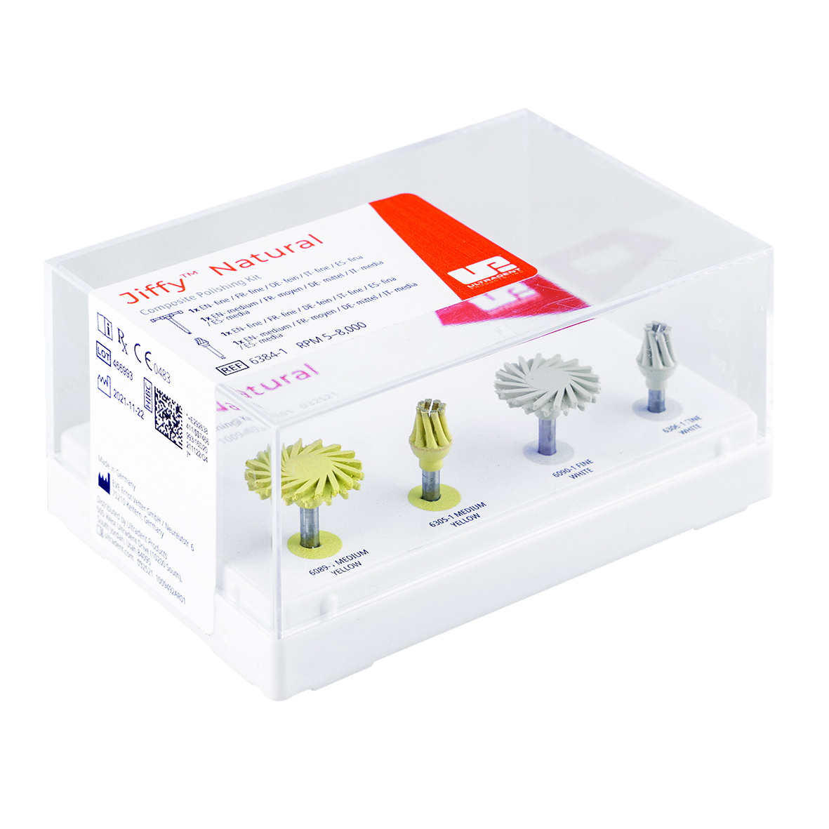 Jiffy Natural Composite Polishing Kit Plastic