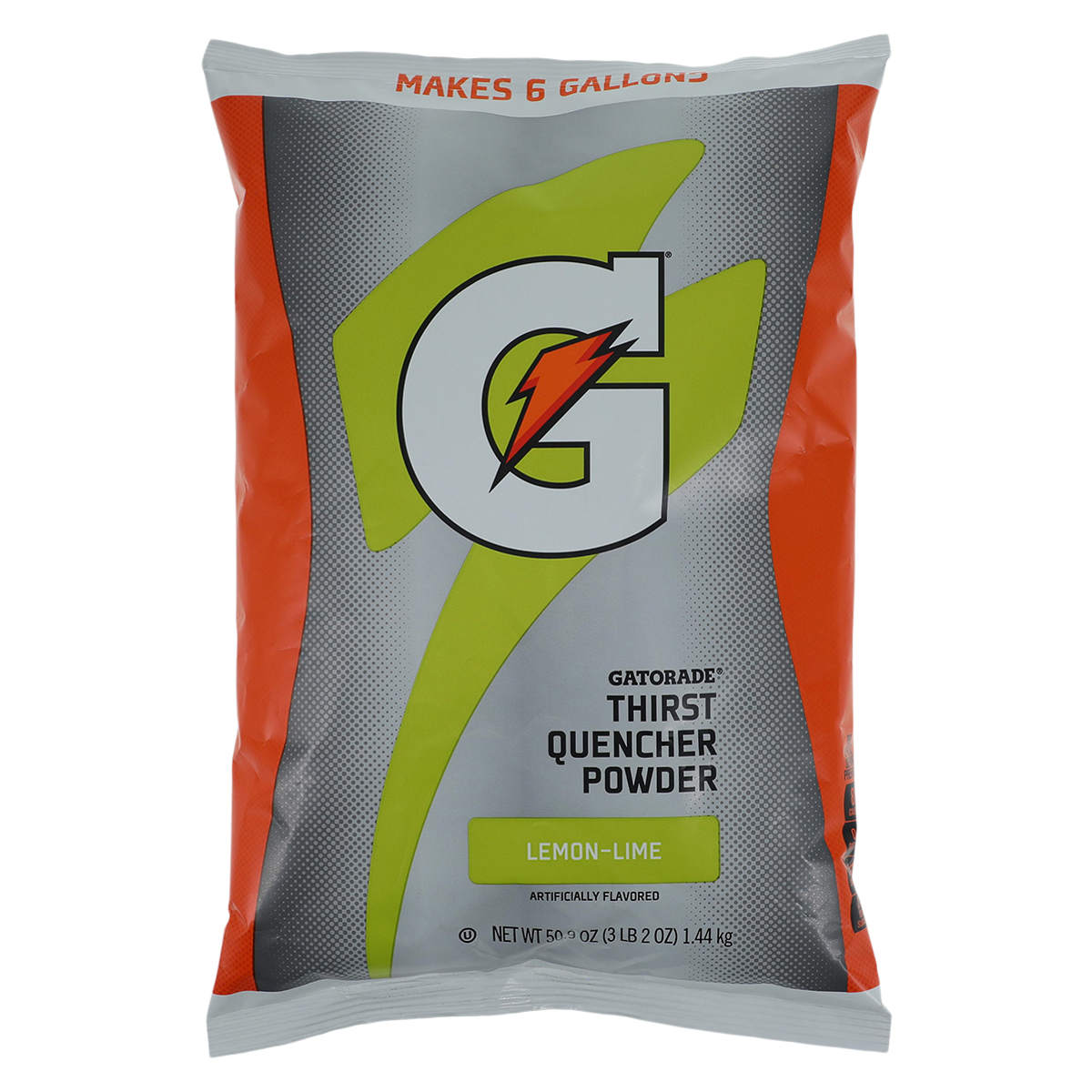 Gatorade Sports Beverage Lemon Lime 6gal Packet 14/Ca