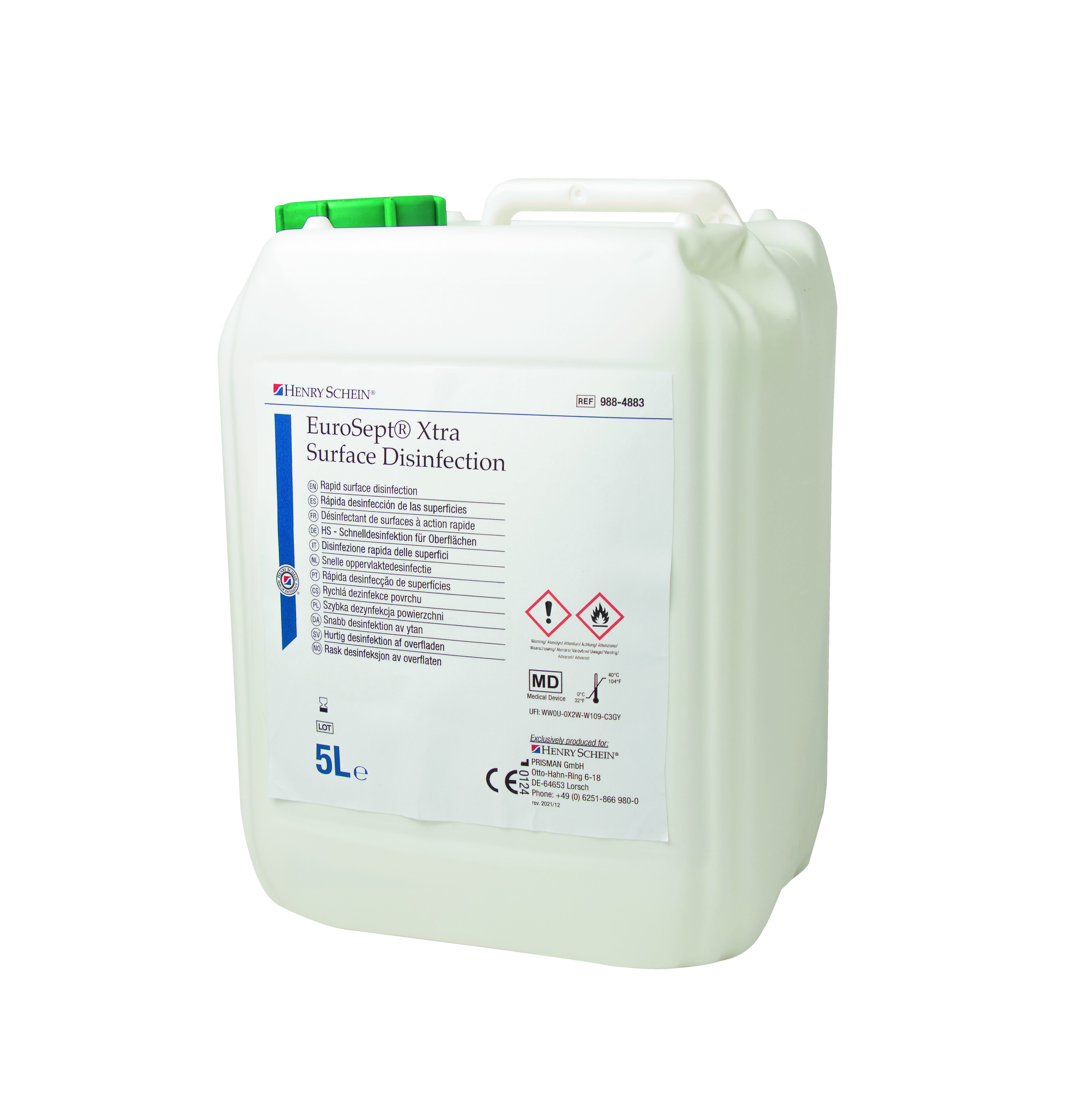 HS Eurosept Xtra Surface Disinfection 5L