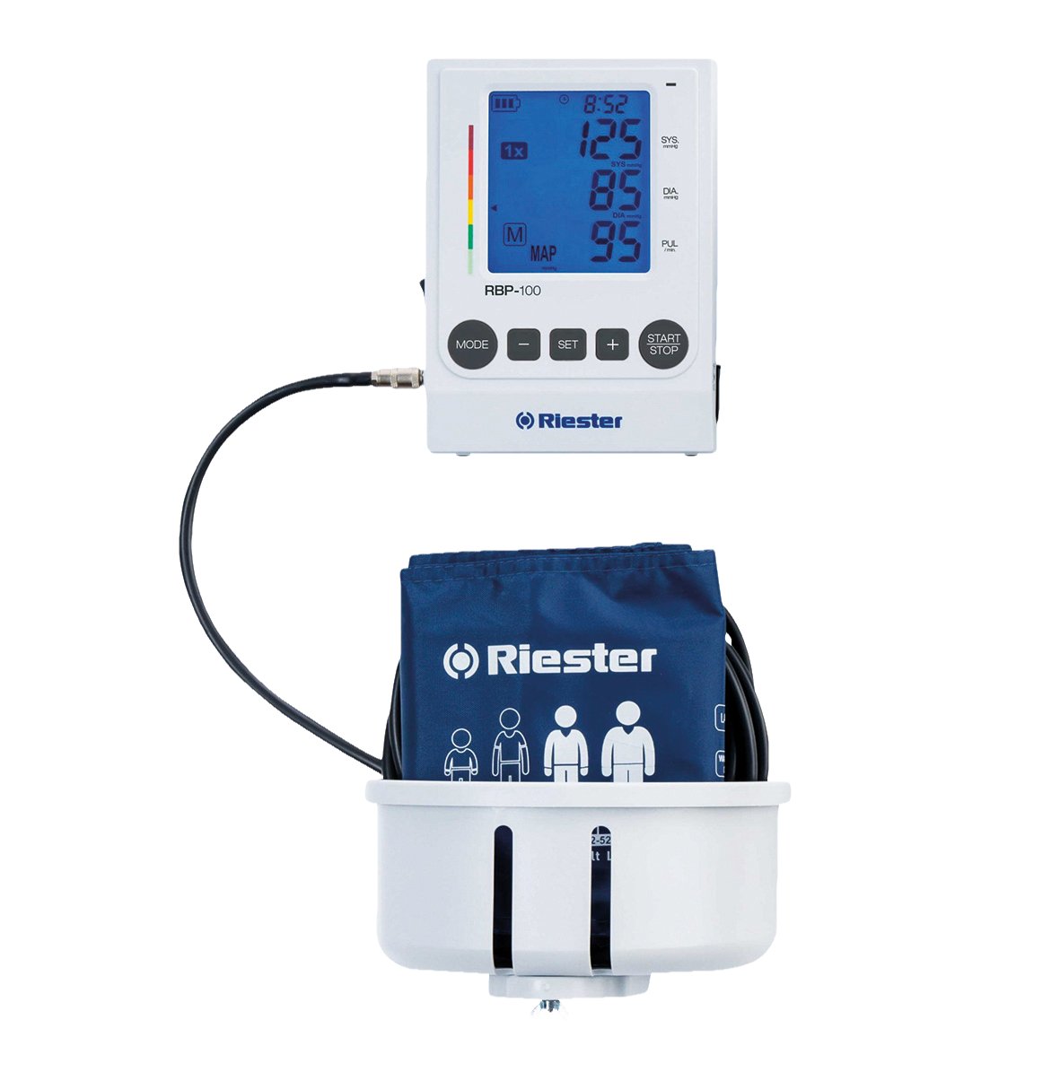 RBP100 Blood Pressure Monitor Wall Model