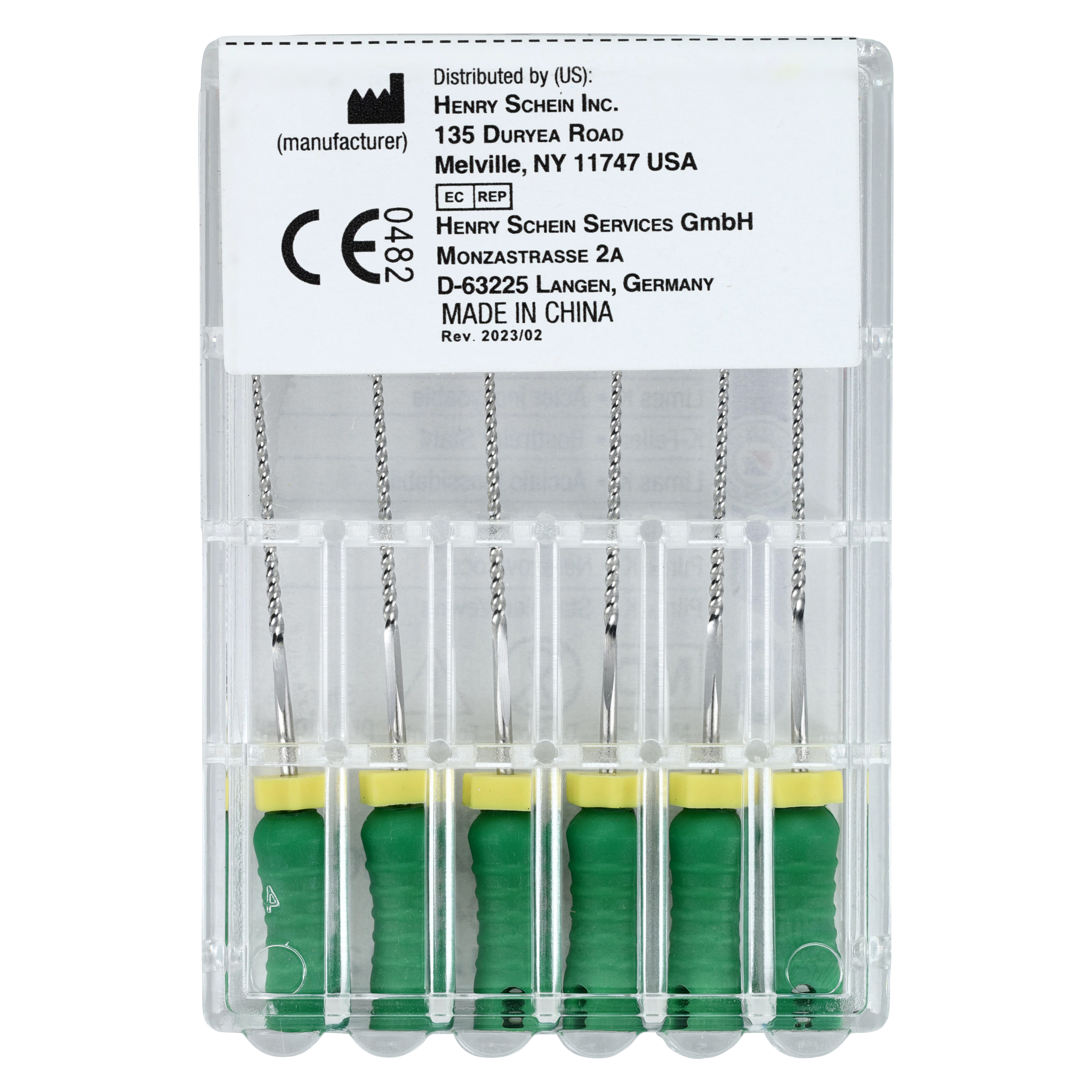 Henry Schein HS Endoflex K Files 25mm Size 35 6pk 5701750 - Henry ...