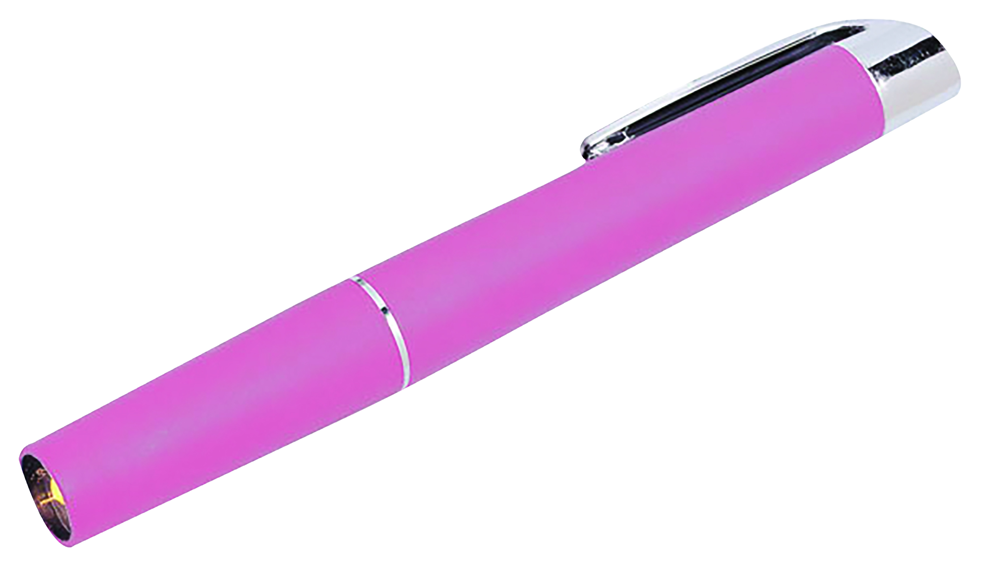 Plastic Reusable Pen Torch Pink