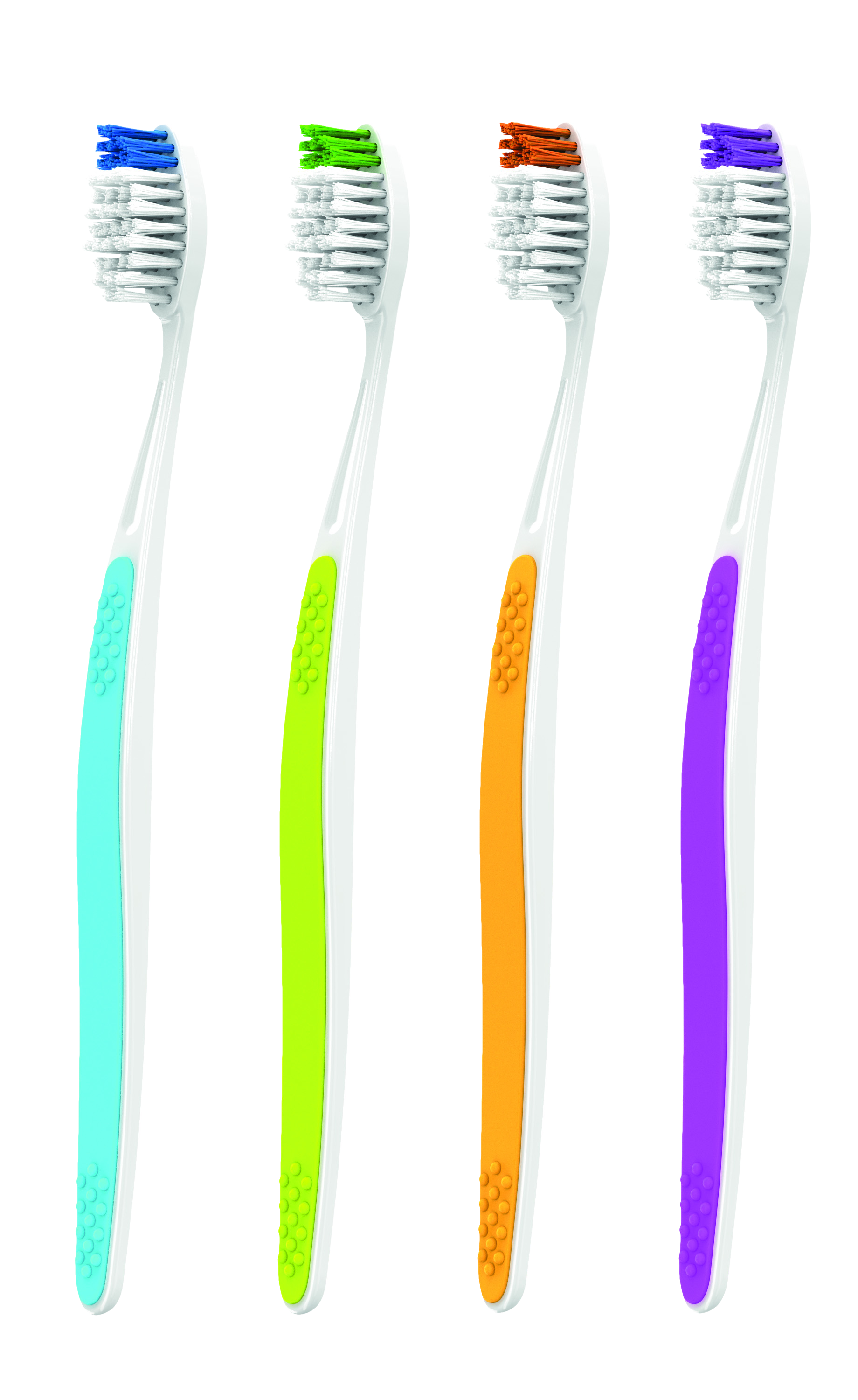 ACCLEAN Angle Toothbrush Non-Slip Grip 72pk