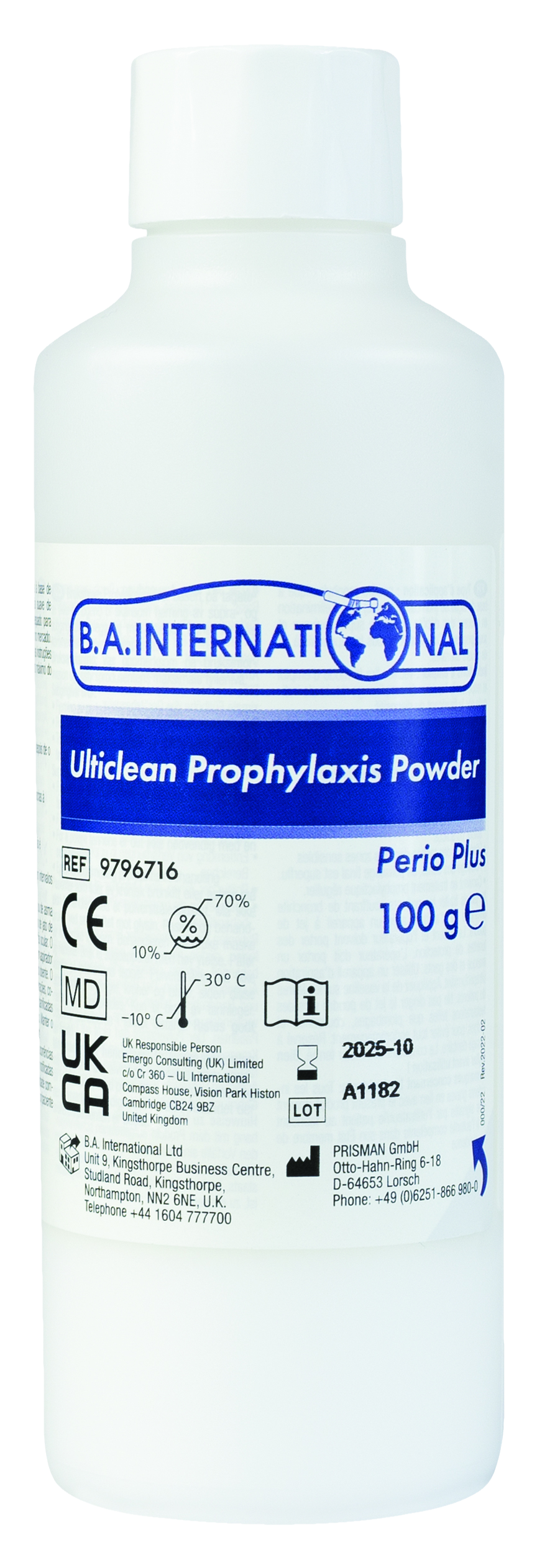 Ulticlean Prophylaxis Powder Perio Plus 120g 4pk