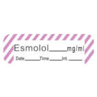 Label Esmolol 1.5x.5 Stripe White/Violet 600/Rl 600/Rl