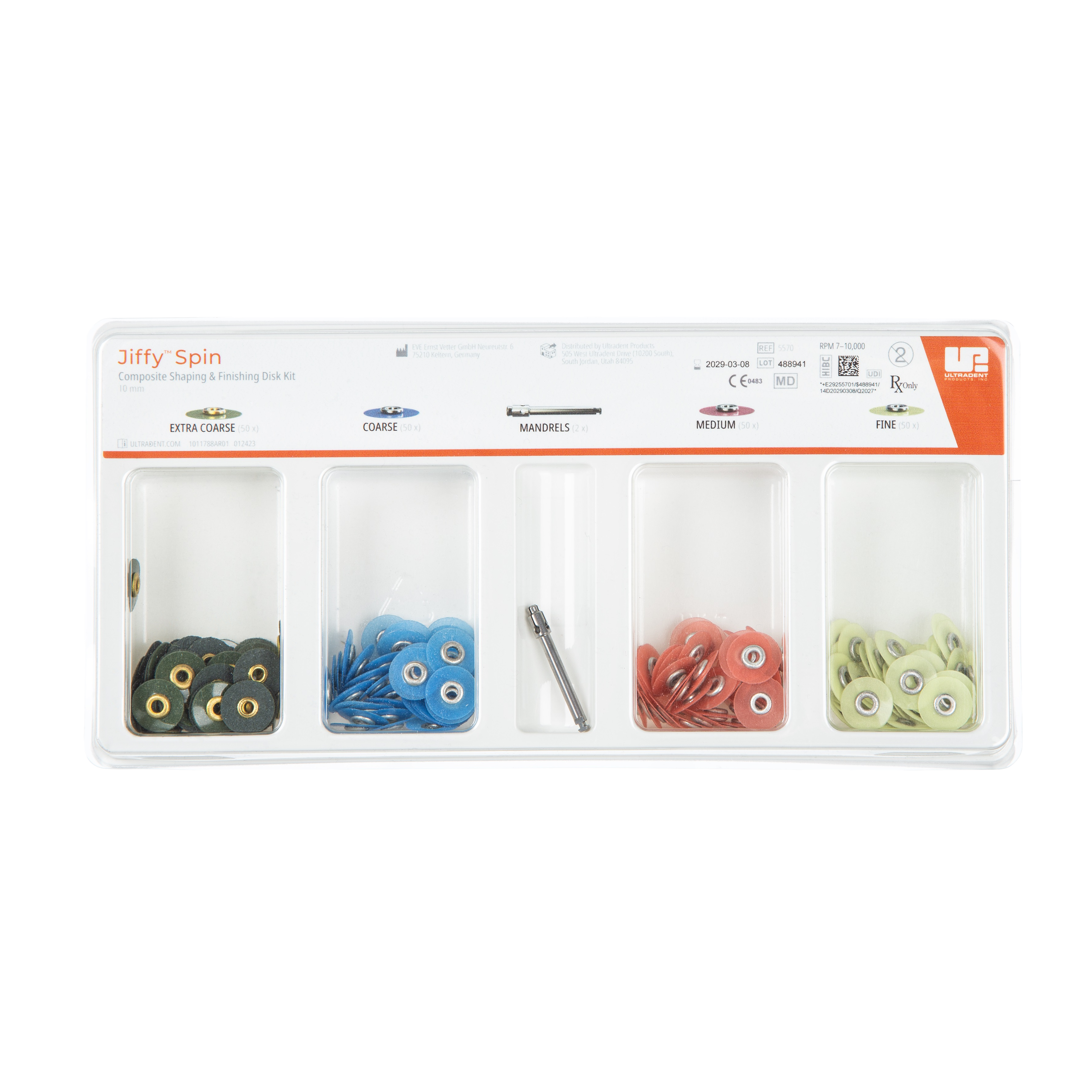 Jiffy Spin Disc Starter Kit 10mm