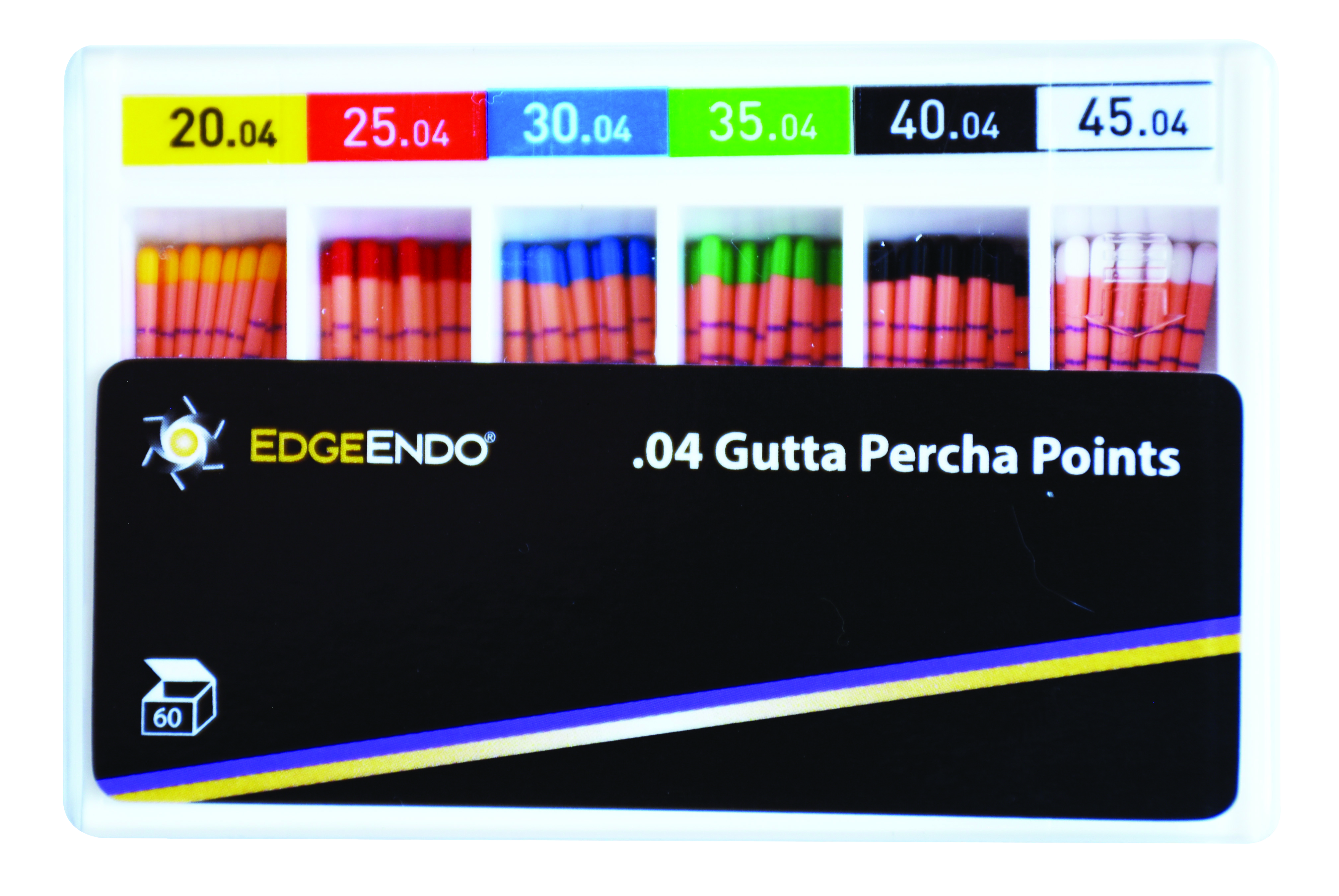 Edge Gutta Percha Points 30.04 60pk