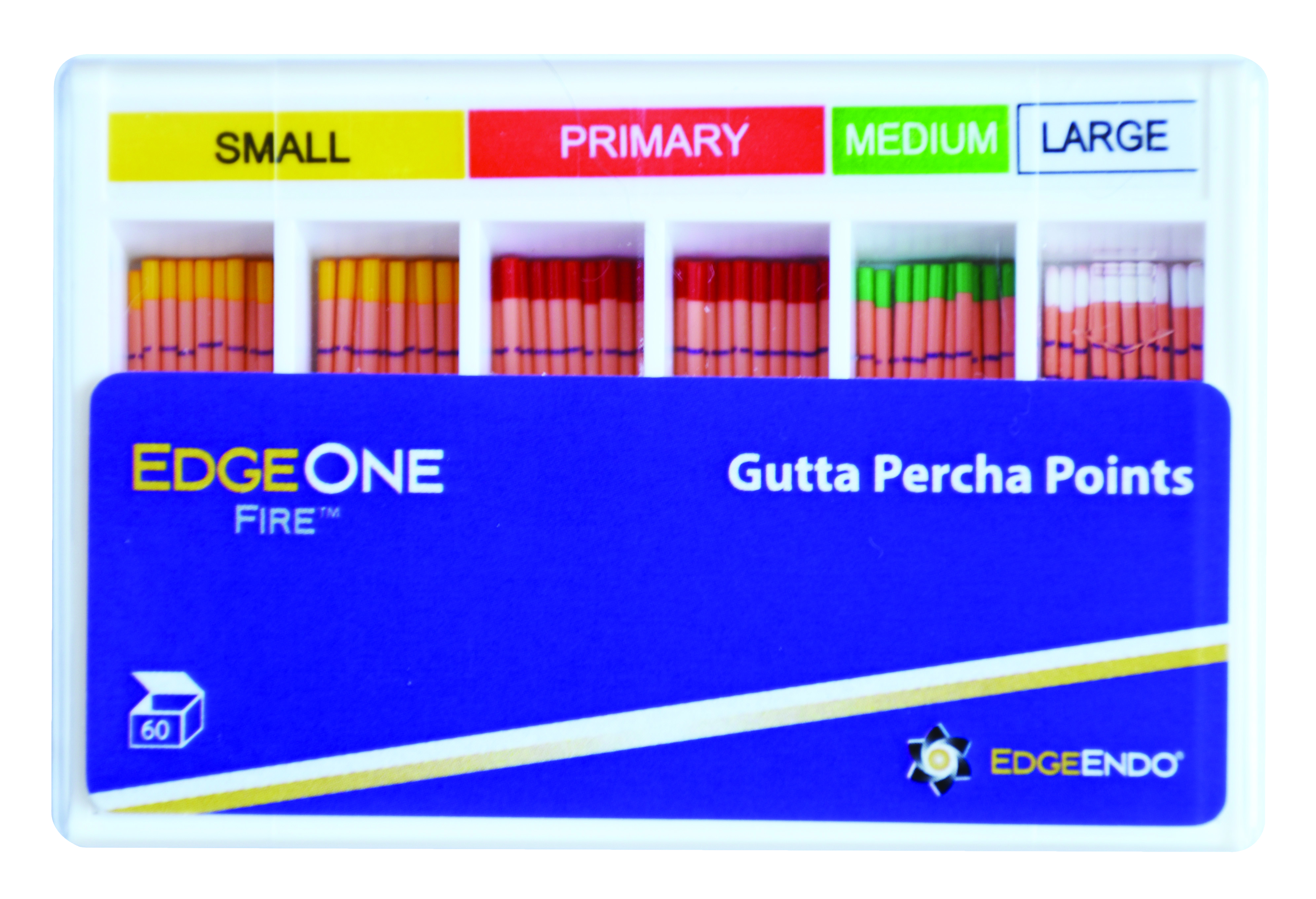 EdgeOne Fire Gutta Percha Points Large 60pk