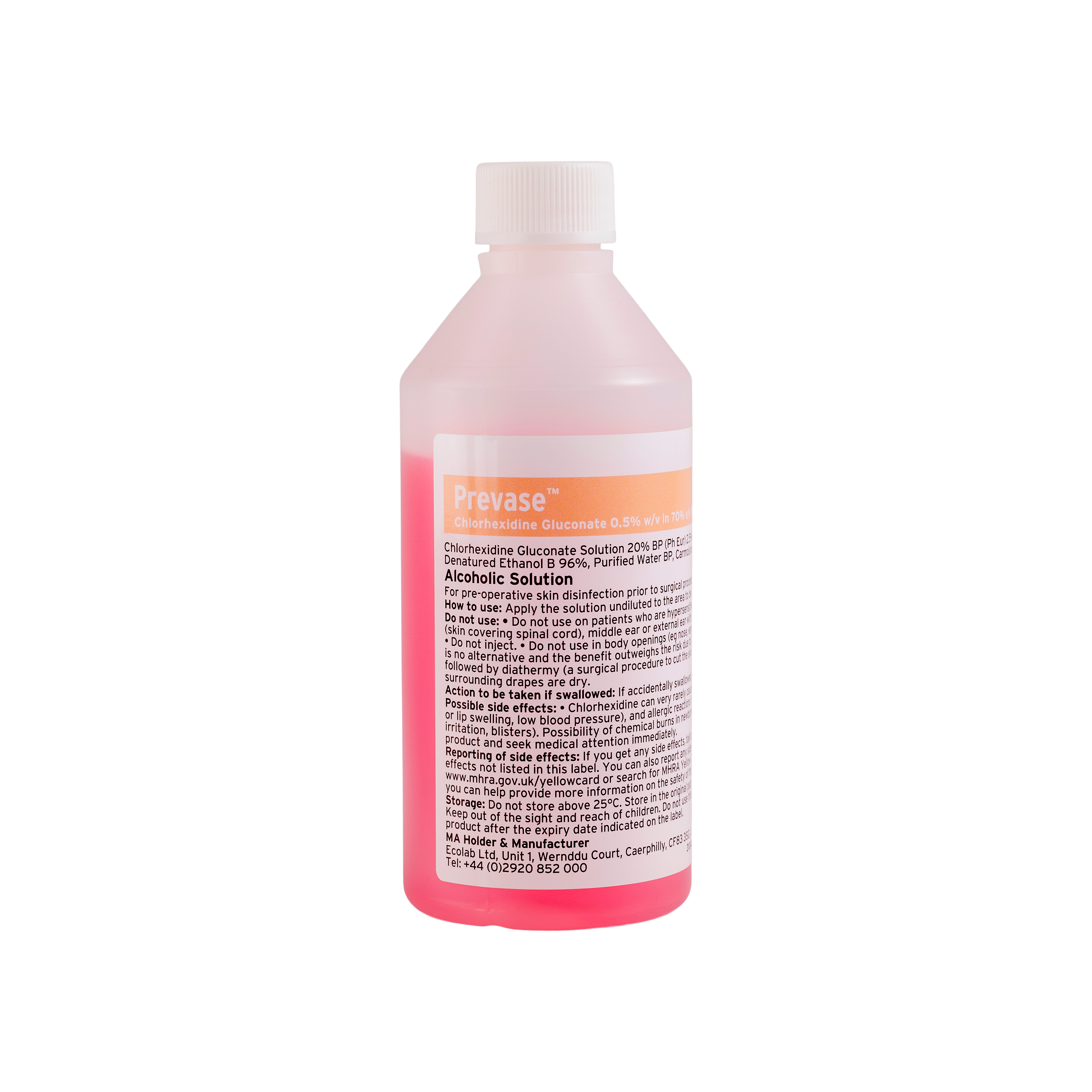 Ecolab Prevase Chlorhexidene Solution 200ml CON06801 - Henry Schein - UK