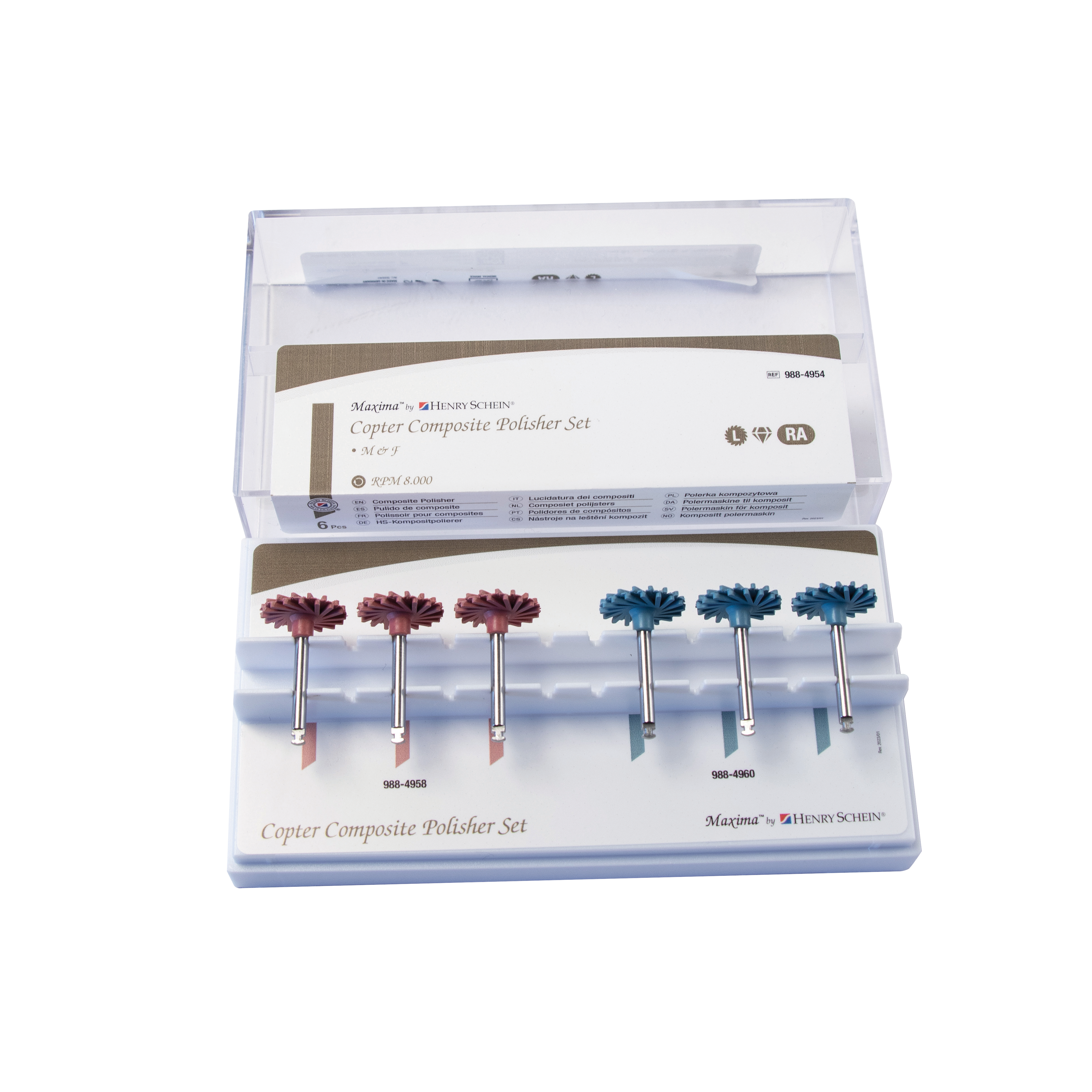 HS Maxima Copter Composite Polisher Set RA L 6pk
