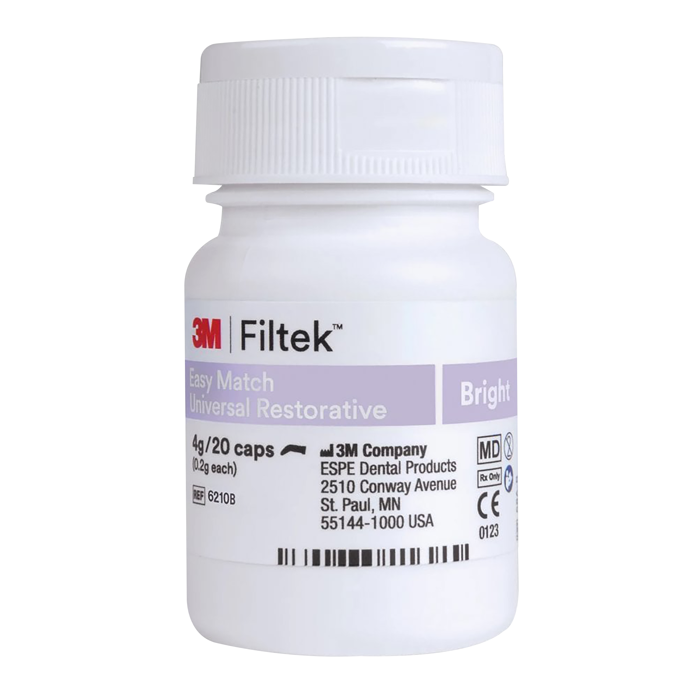 Filtek Easy Match Universal Capsules 0.2g Bright 20pk