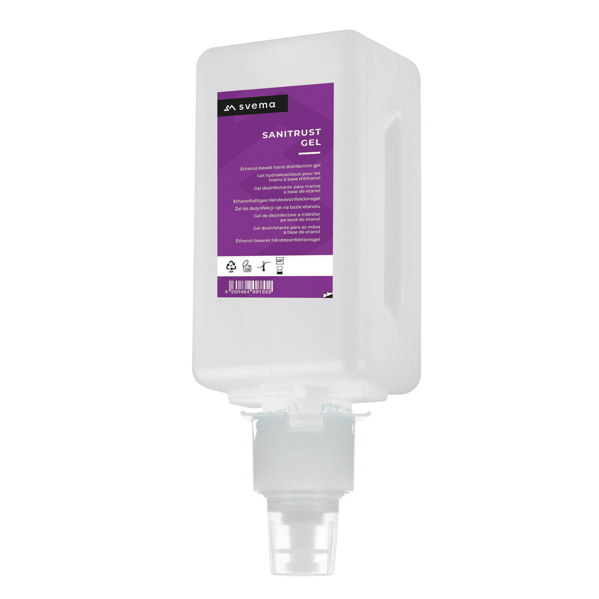 Sanitrust Gel Hand Disinfectant 500ml LoganM