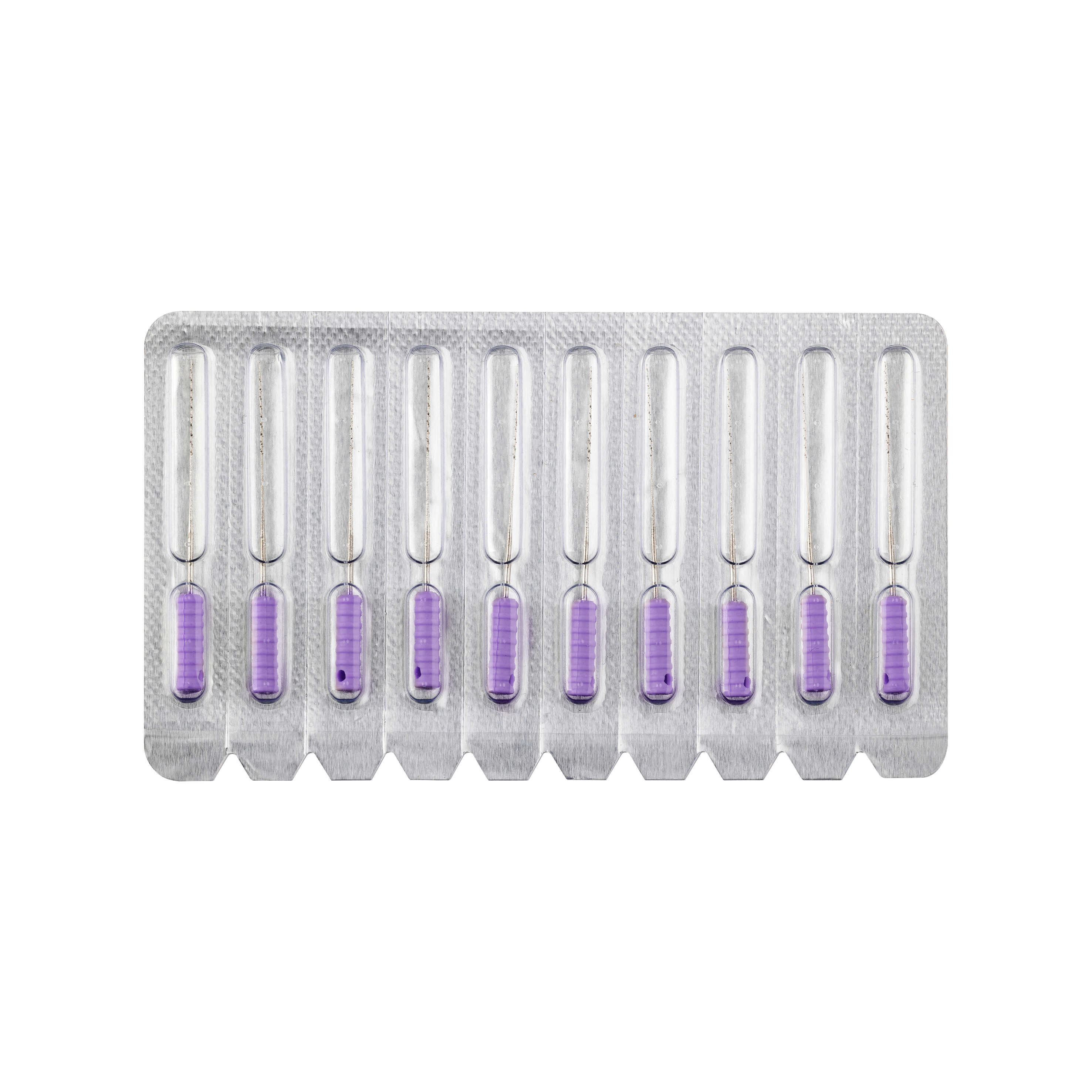 HS Barbed Broaches Sterile 25mm Size 0 Purple 10pk