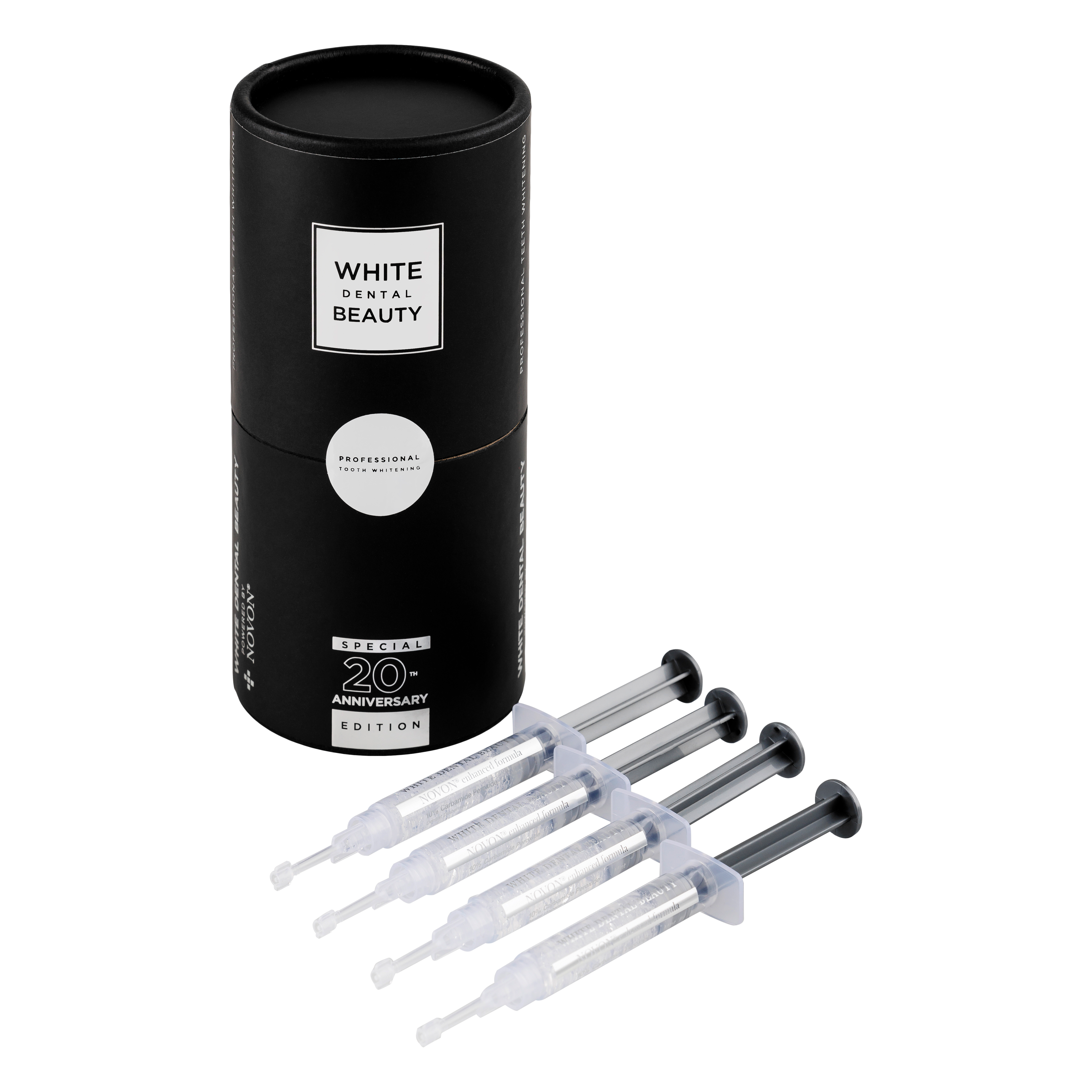 Black White Dental Beauty 16 CP 4x3ml Syringe Kit