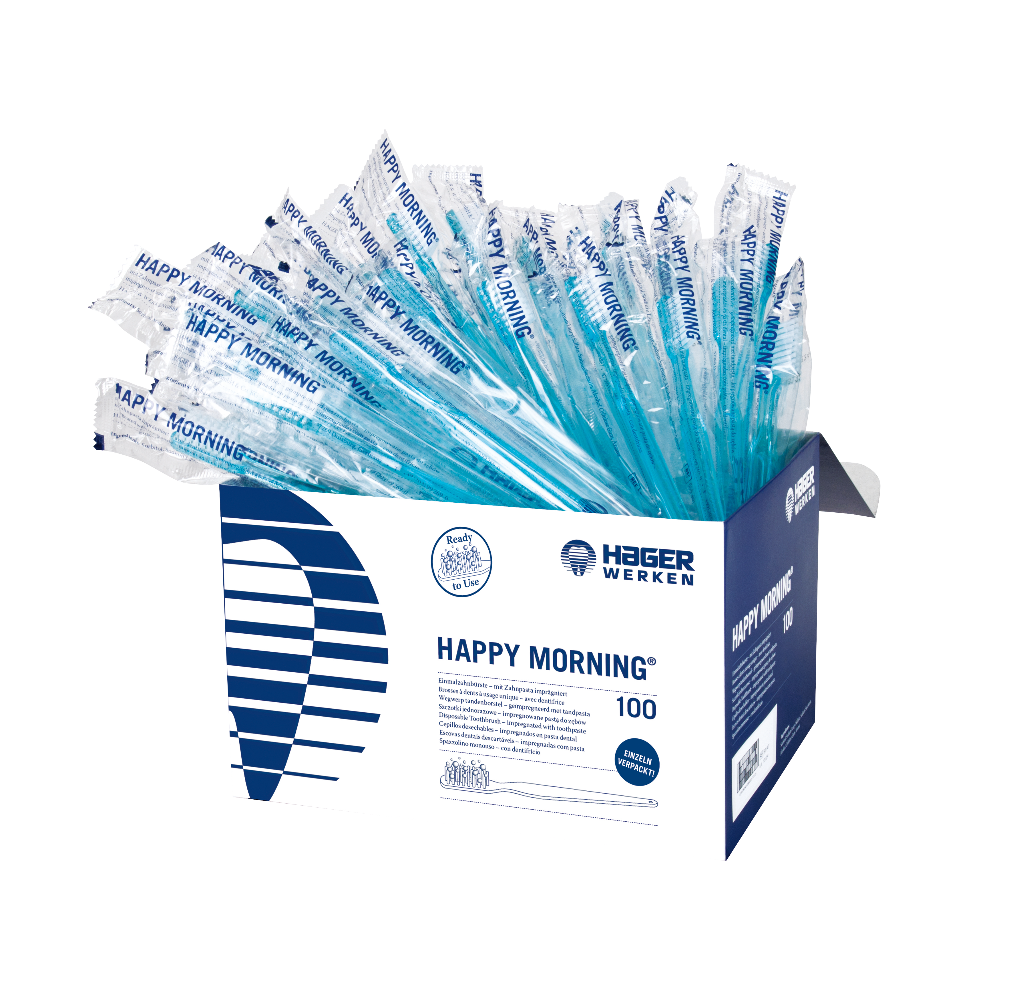 Happy Morning Disposable Toothbrush 100pk