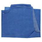 Exam Cape 26 in x 60 in Blue Disposable 100/Ca