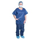 Scrub Shirt 2X Large Dark Blue 50/Ca