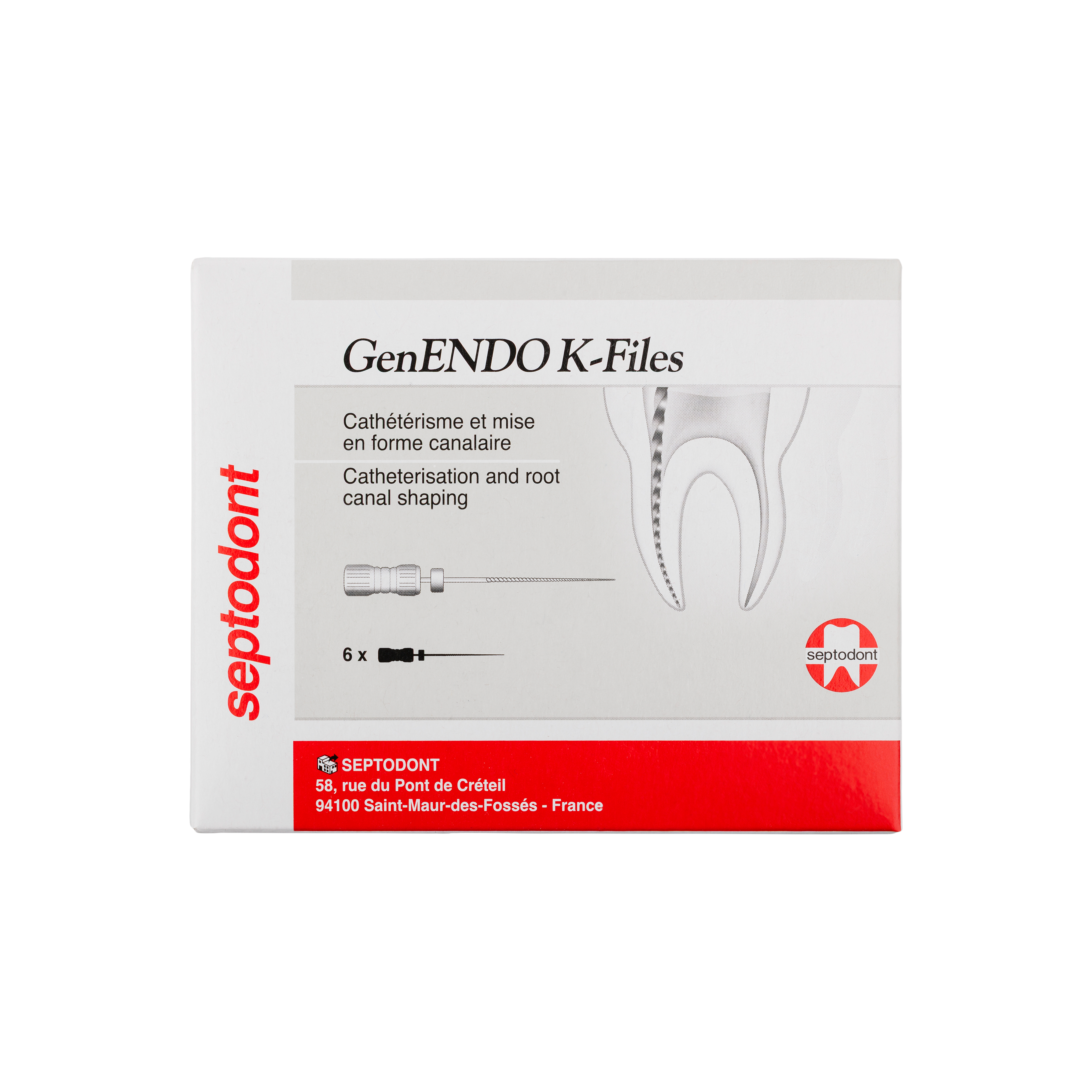 GenENDO GenENDO K-Files 25mm Size 08 Sterile 6pk 1218366 - Henry Schein ...