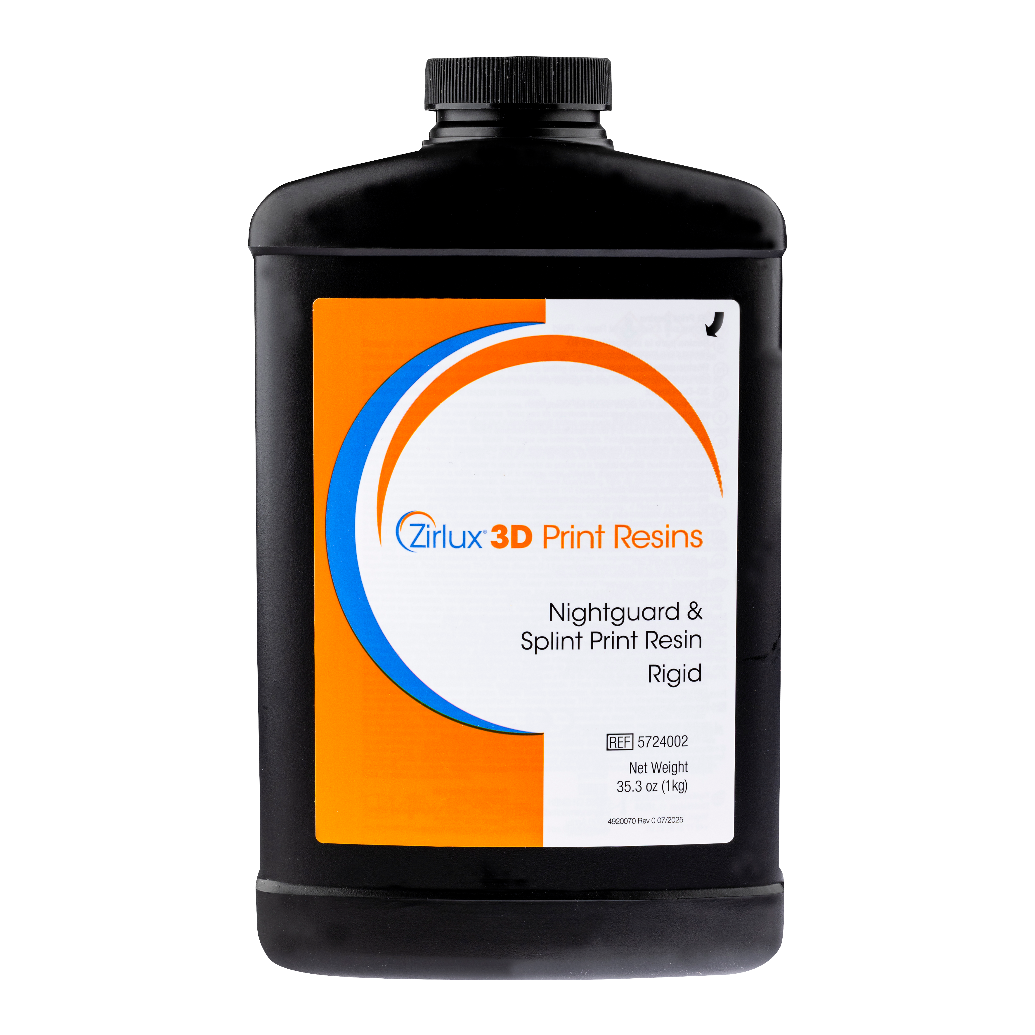 Zirlux Nightguard & Splint Print Resin Rigid 1kg