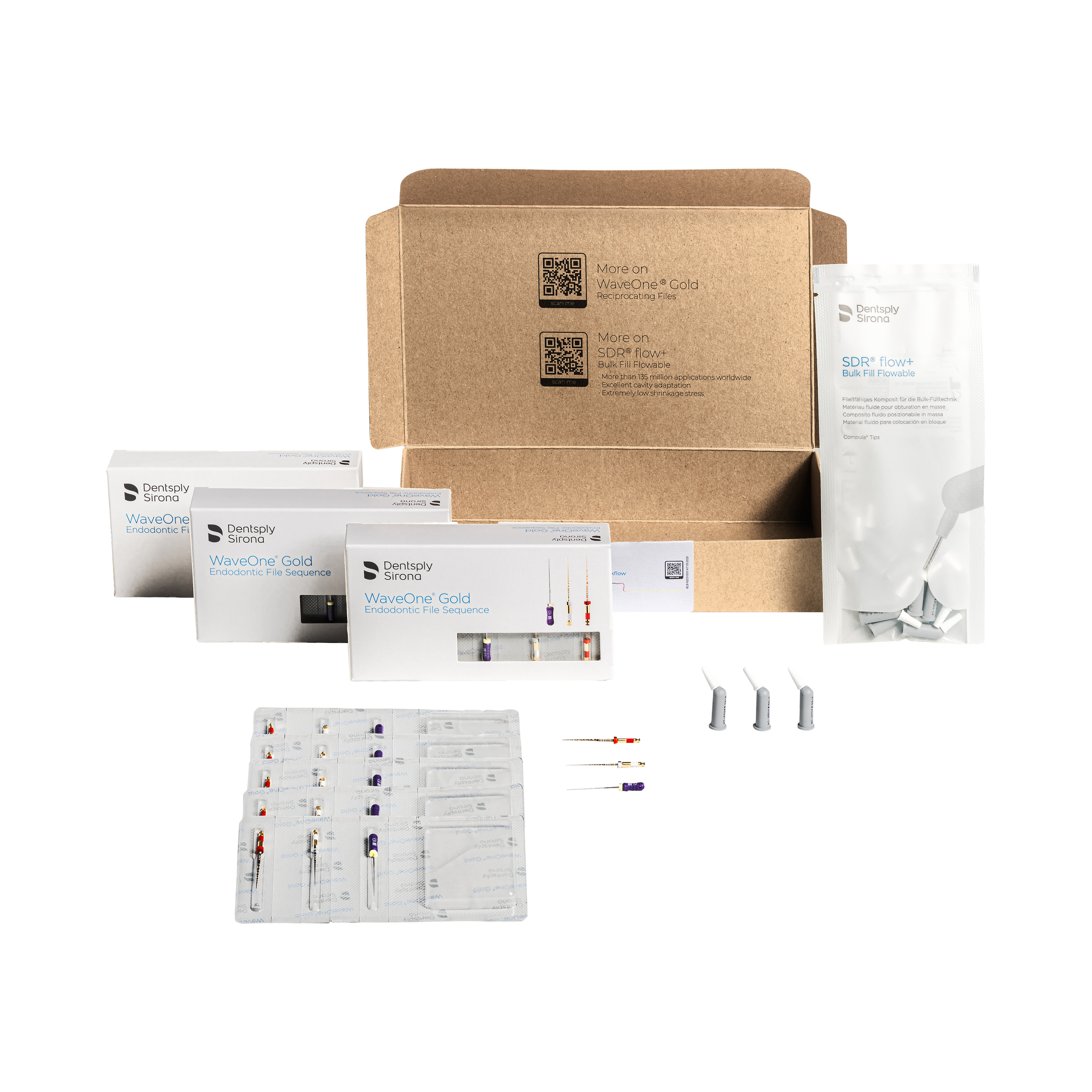 Sdr Flow Dentsply Sirona WaveOne Gold & SDR Flow+ Kit 1218556 - Henry Schein - UK