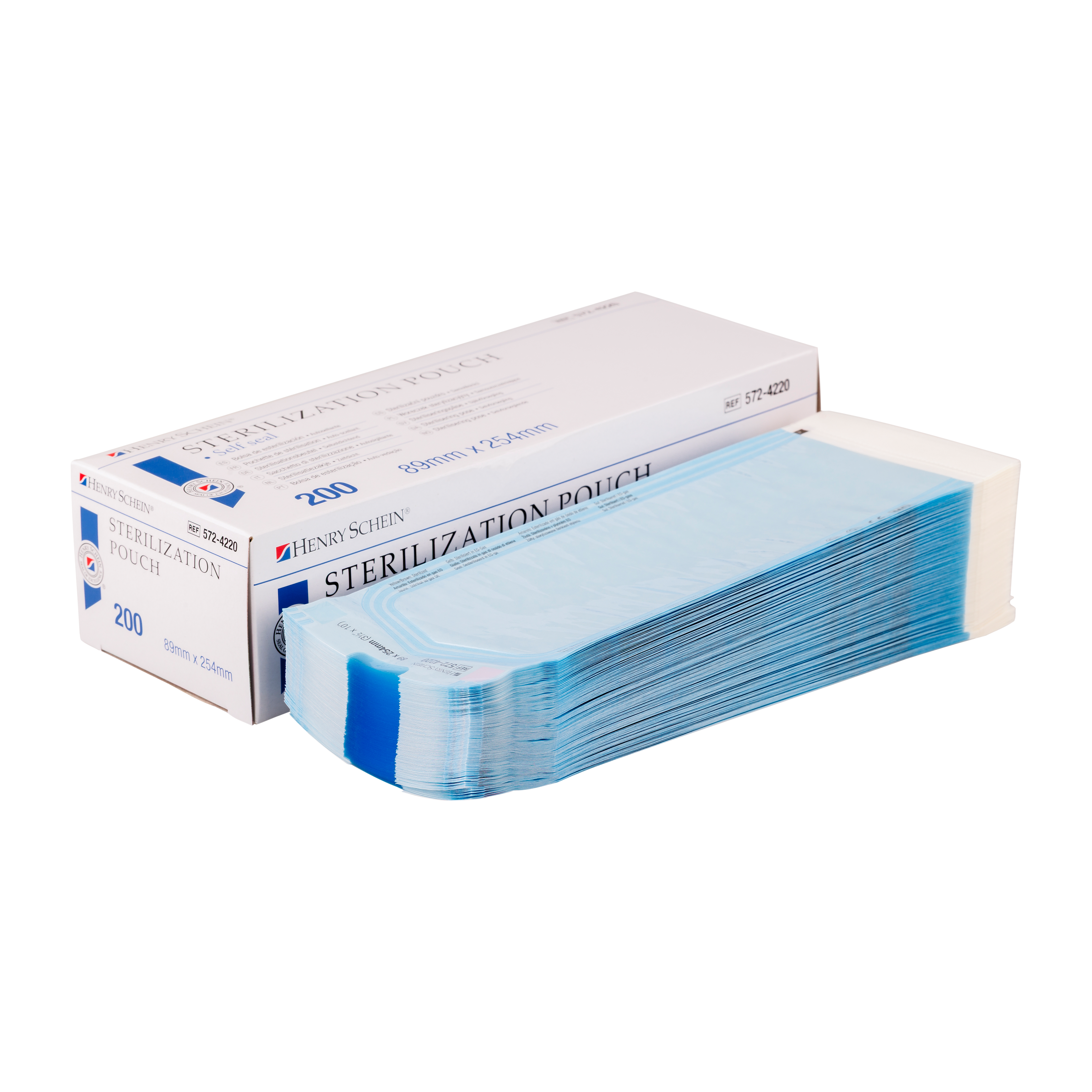 HS Selfseal Pouch 89 x 254mm 200pk