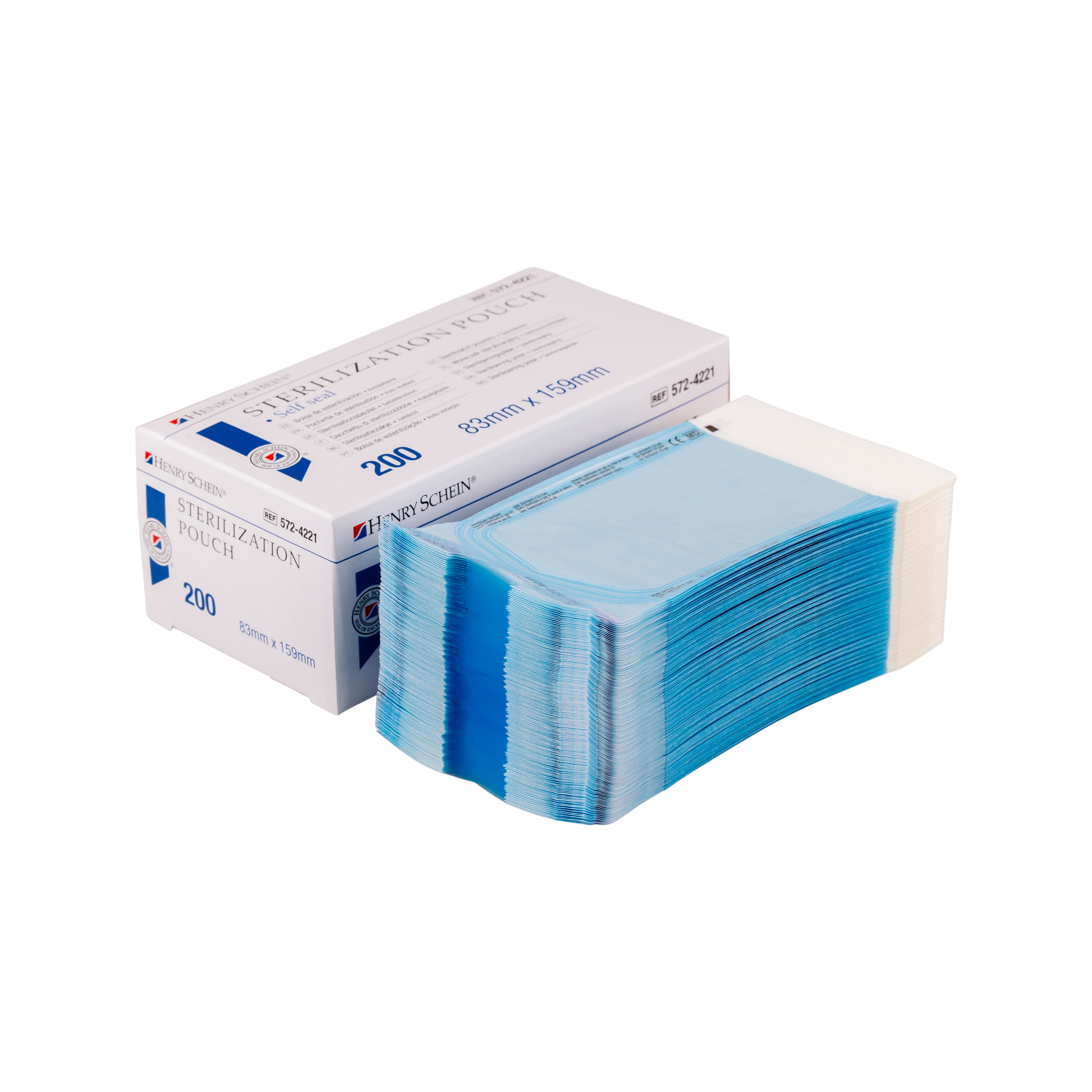 HS Selfseal Pouch 83 x 159mm 200pk