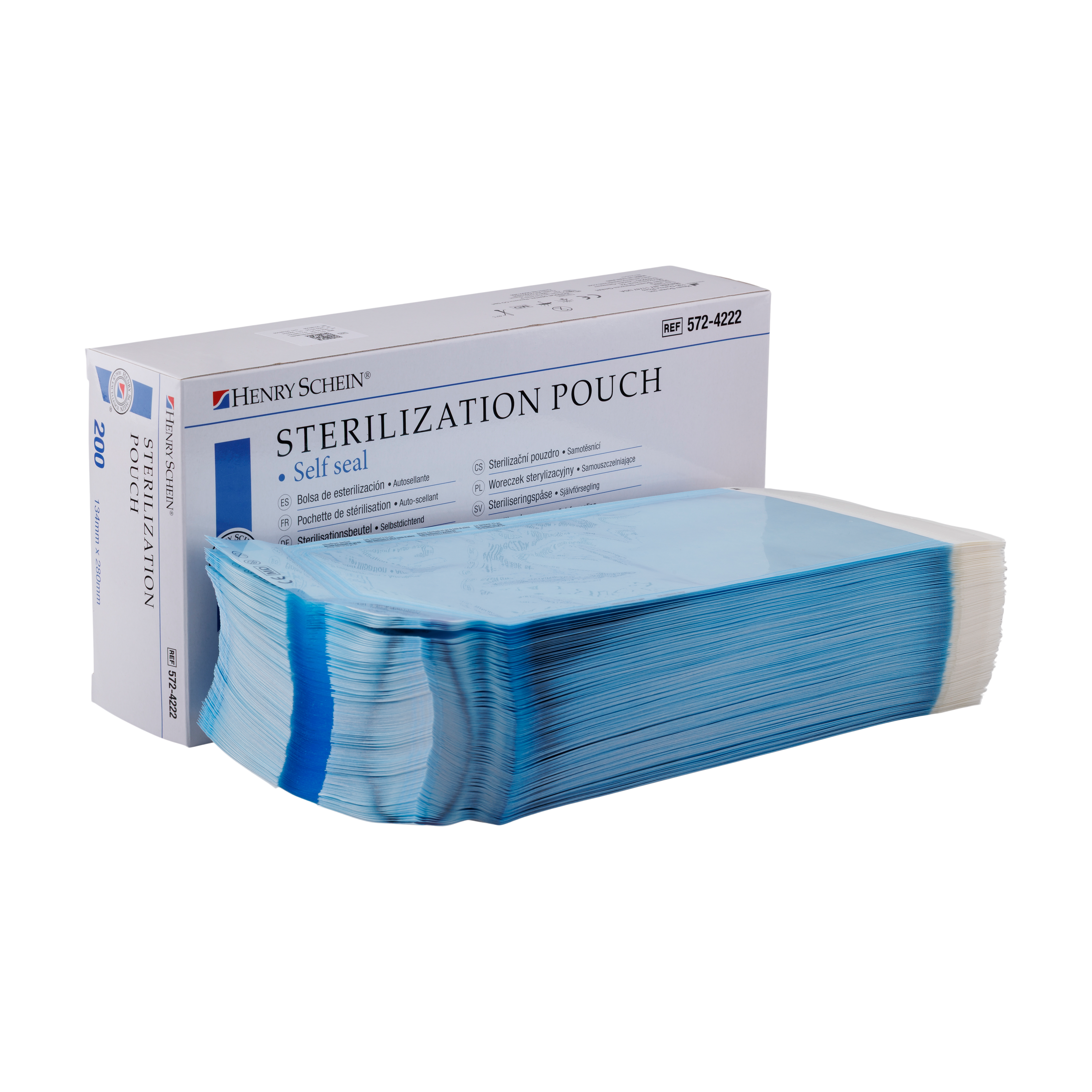 HS Selfseal Pouch 134 x 280mm 200pk
