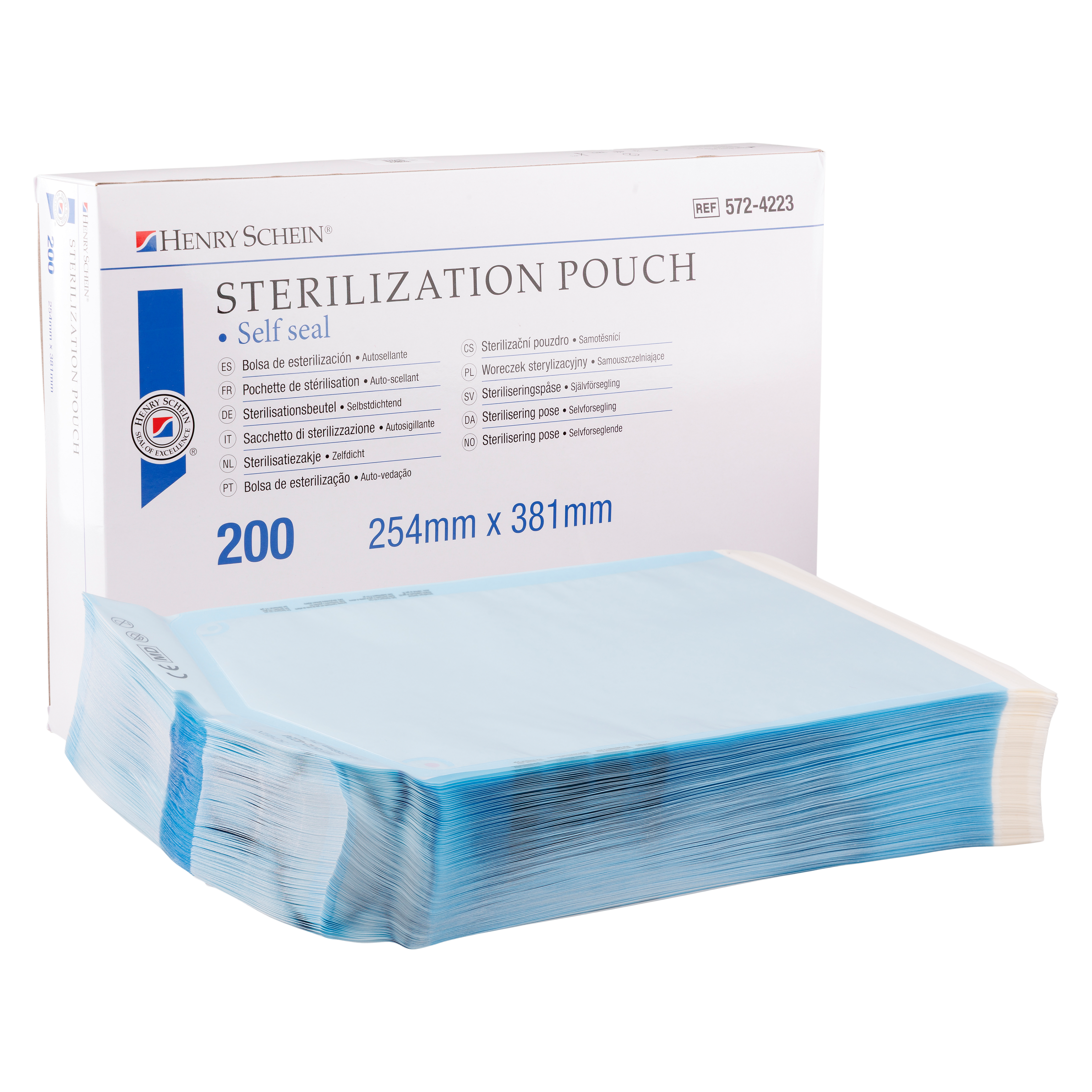 HS Selfseal Pouch 254 x 381mm 200pk