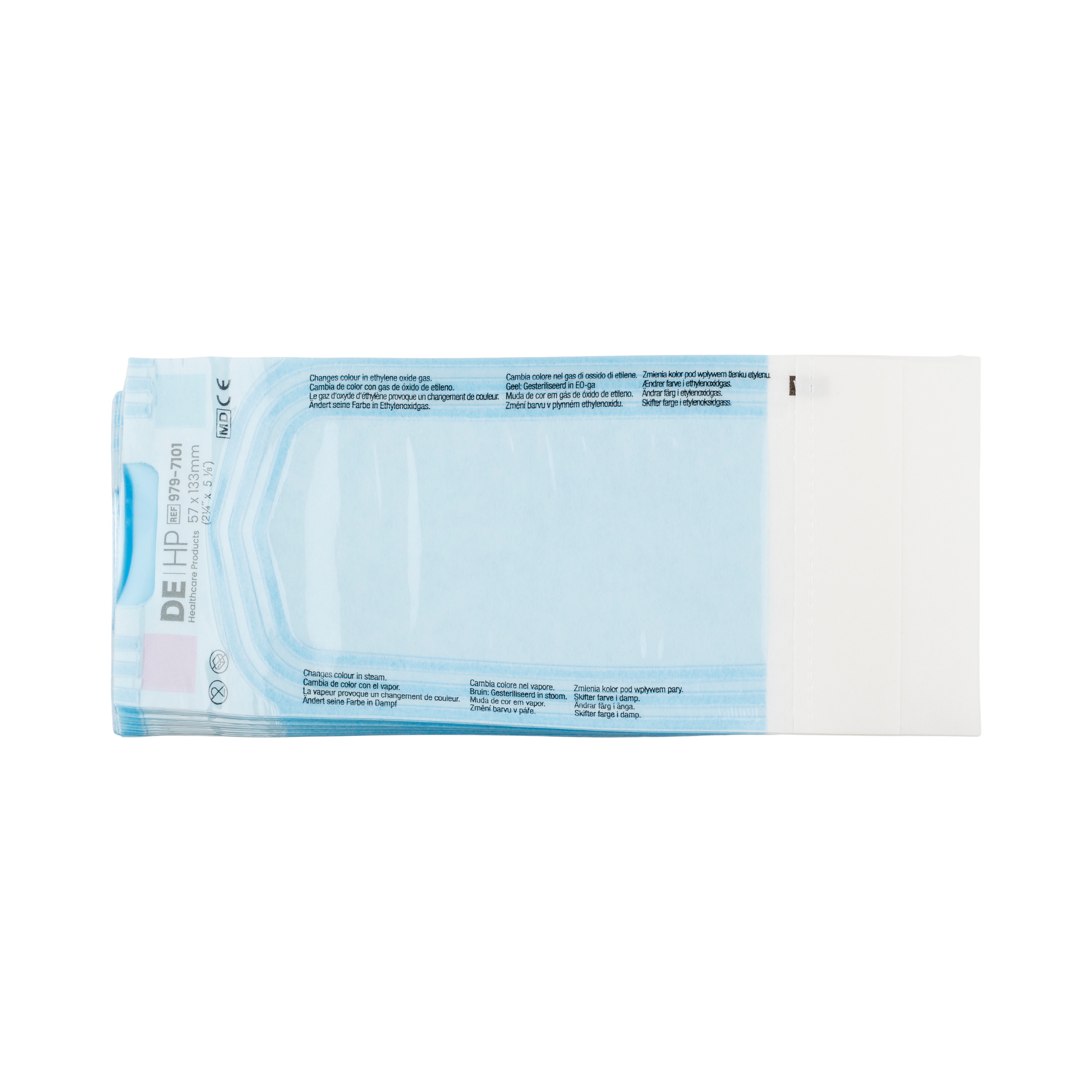 DEHP Self Seal Sterilisation Pouch 57 x 133mm 200pk
