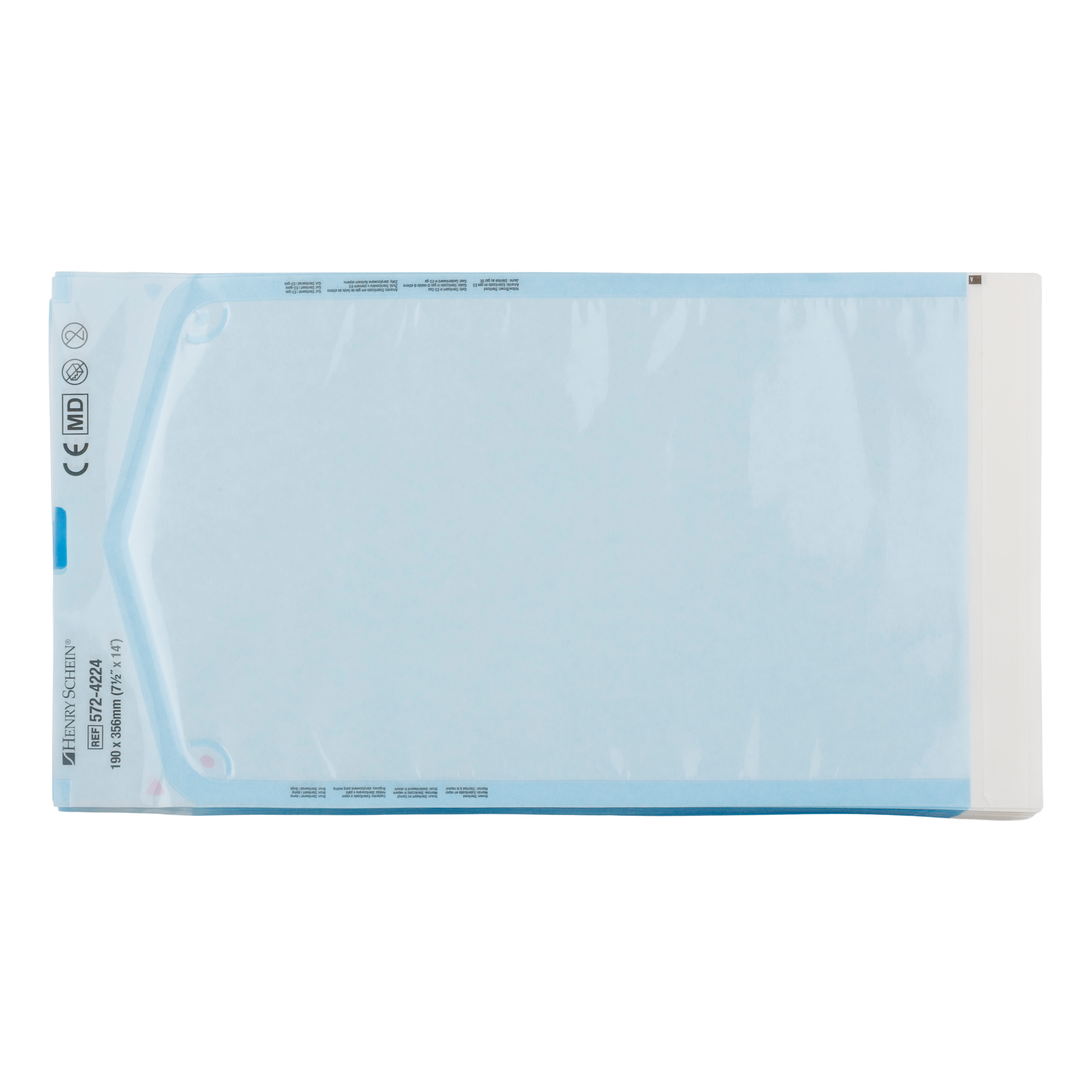 HS Self Seal Sterilisation Pouch 190 x 356mm 200pk