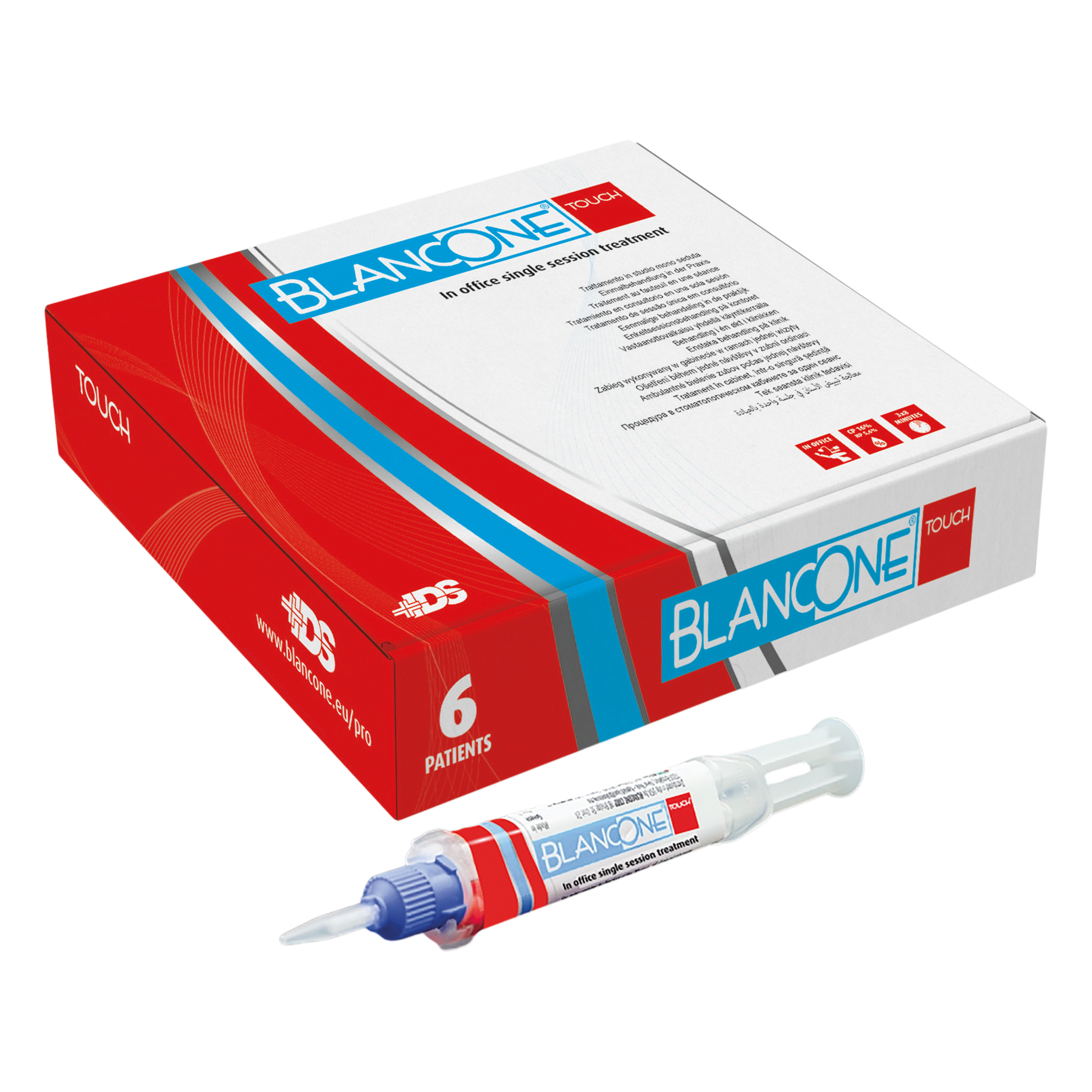 BlancOne BlancOne TOUCH+ Multi Whitening 6% Hydrogen Peroxide Patient ...