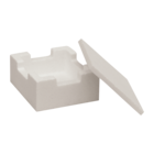 Charge Saggar with Ventilation Openings 110 x 75 x 30mm