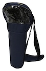 Oxygen Bag Blue Zipper Closure Shoulder Strap