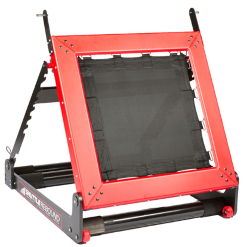CanDo Shuttle Ball Rebounder 44x48" Black/Red