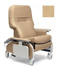 Lumex Deluxe Clinical Care Medical Recliner 350lb Capacity Gypsum Ea