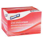 Genuine Joe Stir Sticks White/Red 1000/Bx