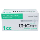 UltiCare Insulin Syringe/Needle 31gx5/16" 1mL Fixed Conventional LDS 100x5/Ca